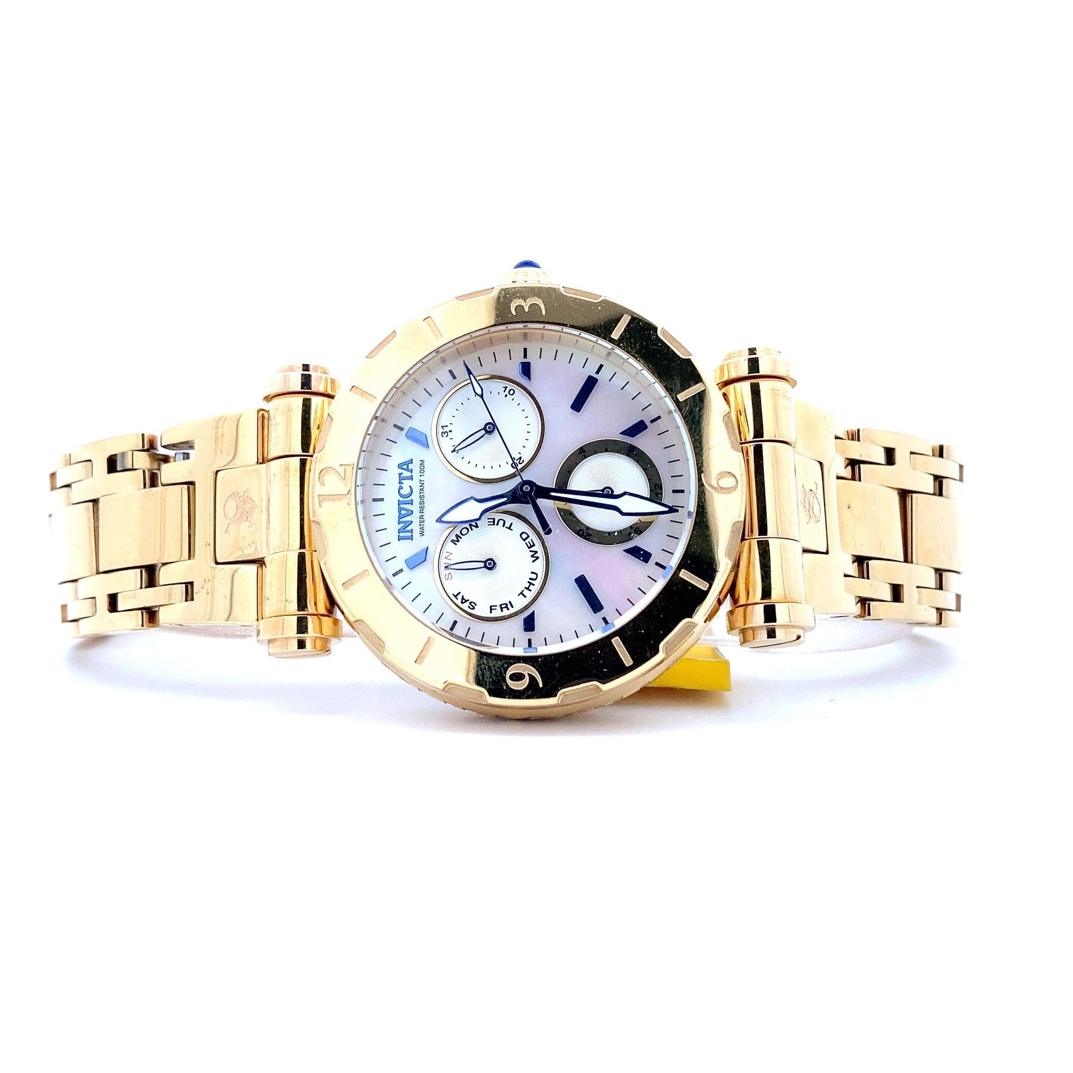 Invicta Subaqua Gold-Tone Stainless Steel Women's Watch 24428 - ipawnishop.com