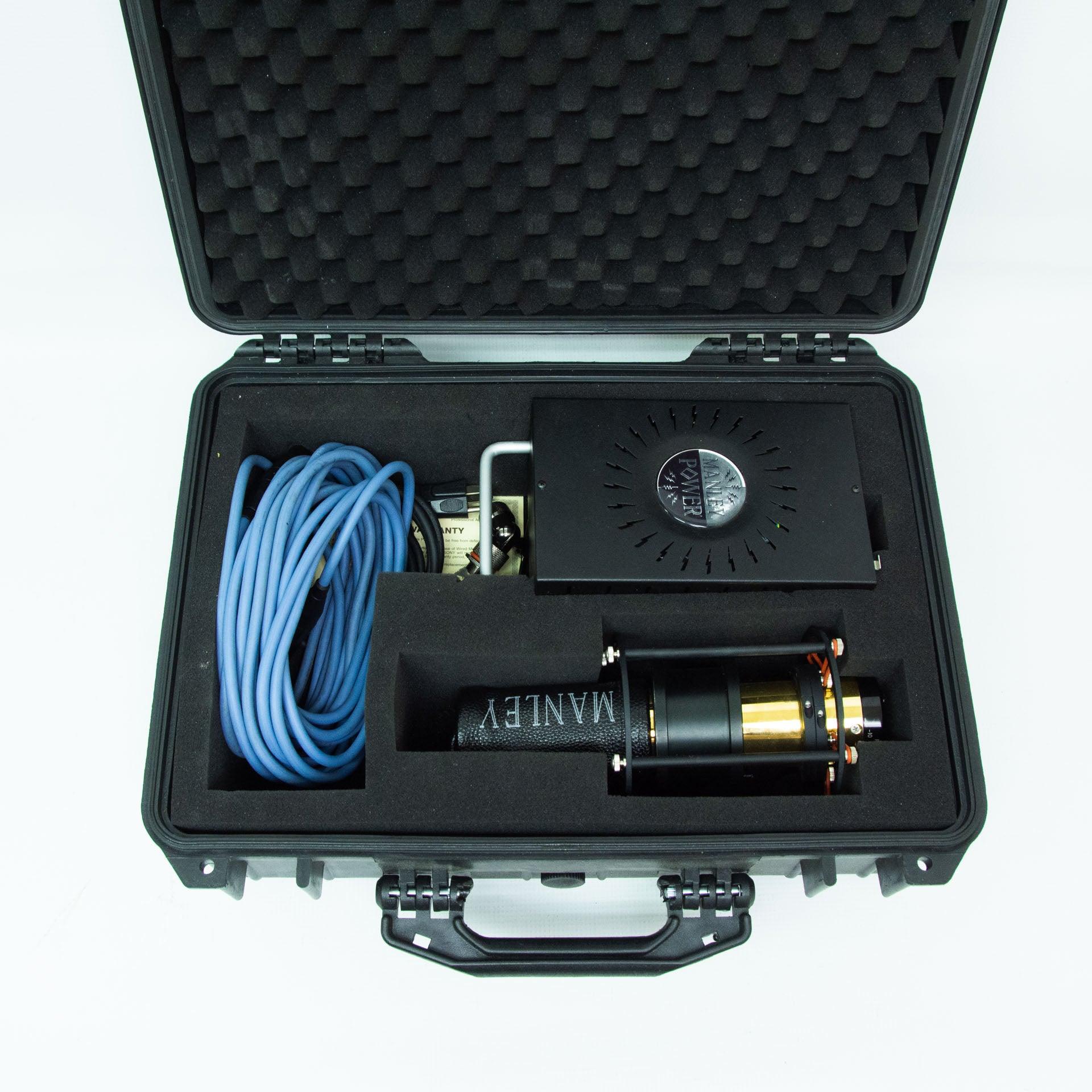 Manley Labs Reference Gold Variable Pattern Tube Condenser Microphone Bundle - ipawnishop.com