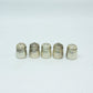 Petite Miniature 1940 S Stamped Sterling Silver Salt Pepper Shaker - ipawnishop.com