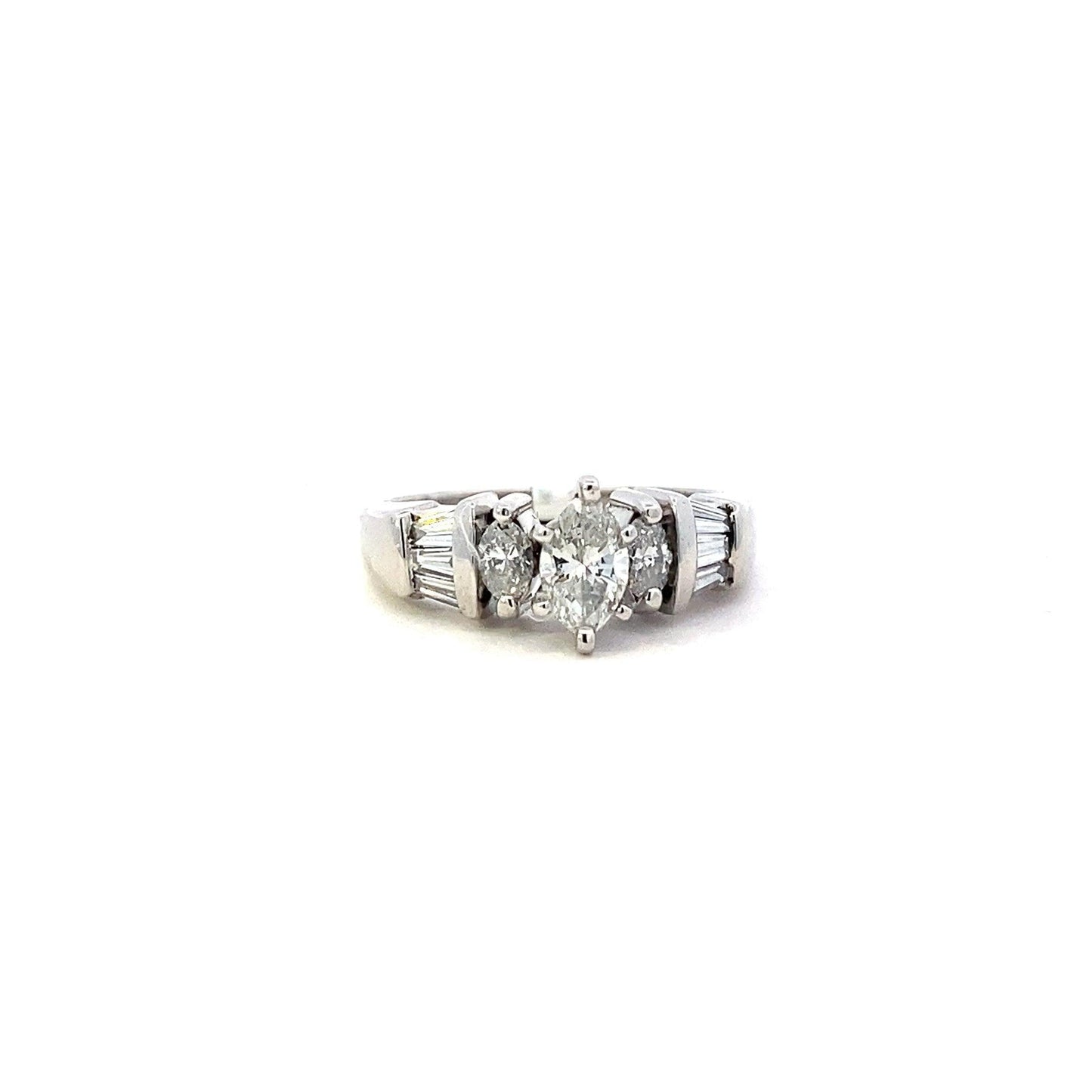 Platinum Women's Diamond Ring - 0.84ct - ipawnishop.com