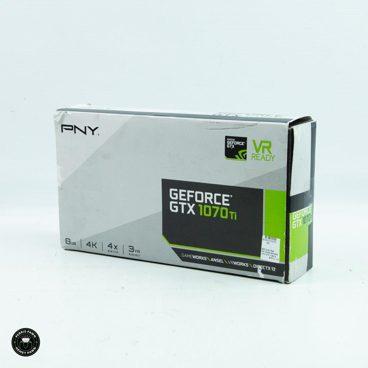 PNY Nvidia GeForce GTX 1070 Ti 8GB GDDR5 Graphics Card - ipawnishop.com