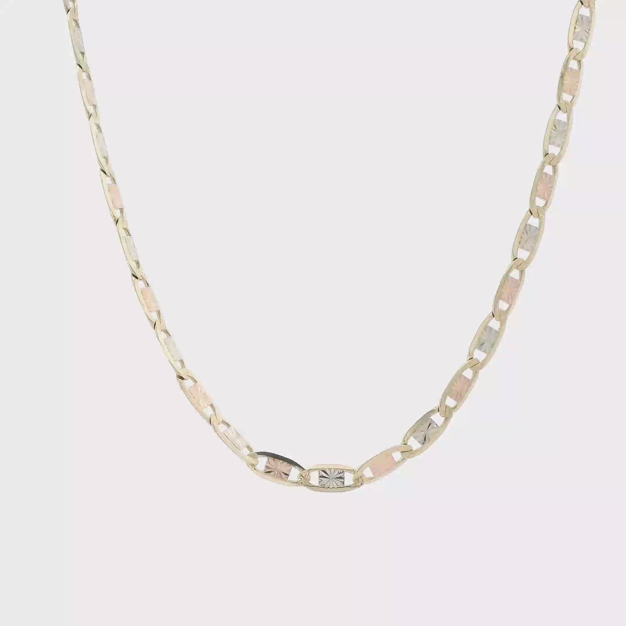 14K Tri Color 26
