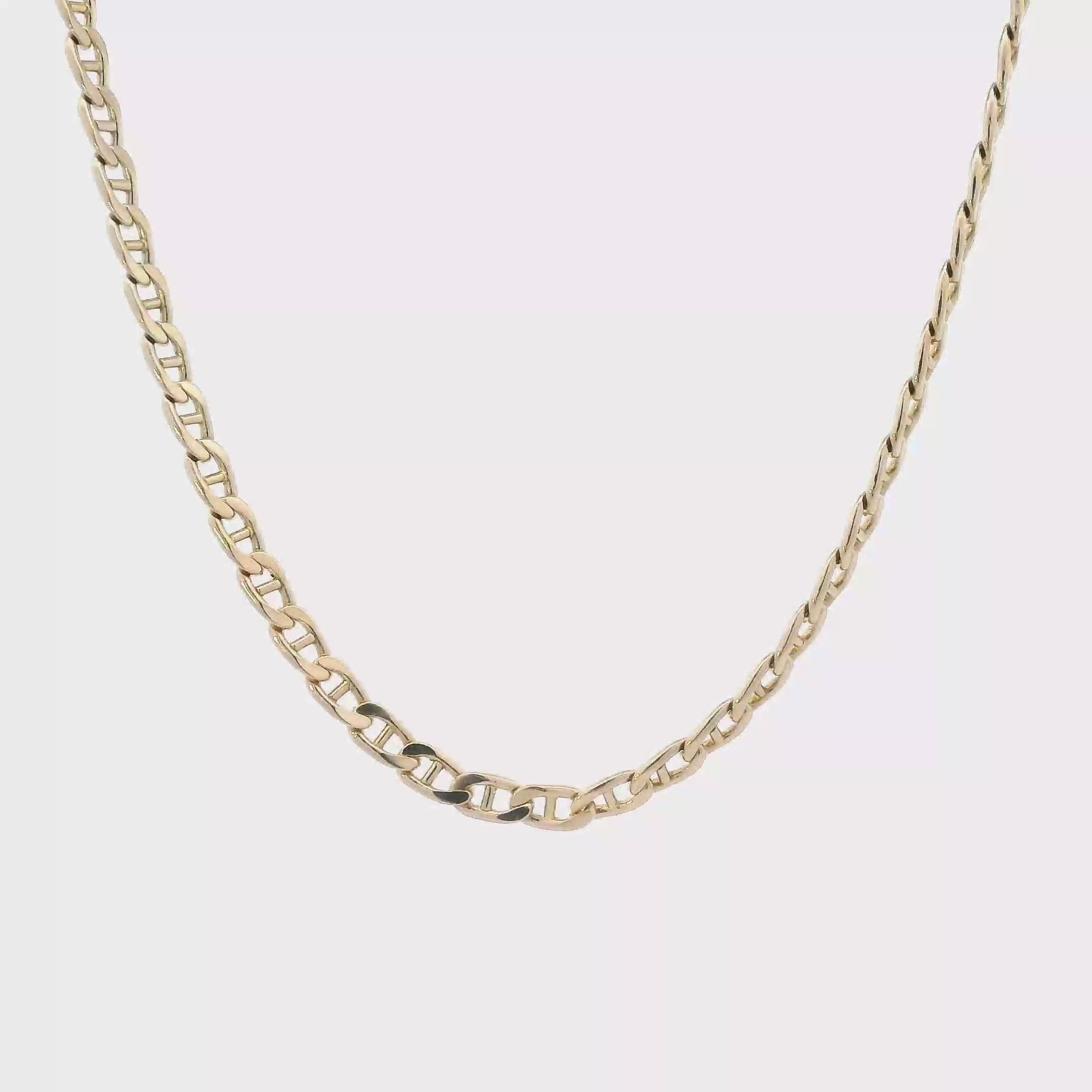 14K Yellow Gold 18.5