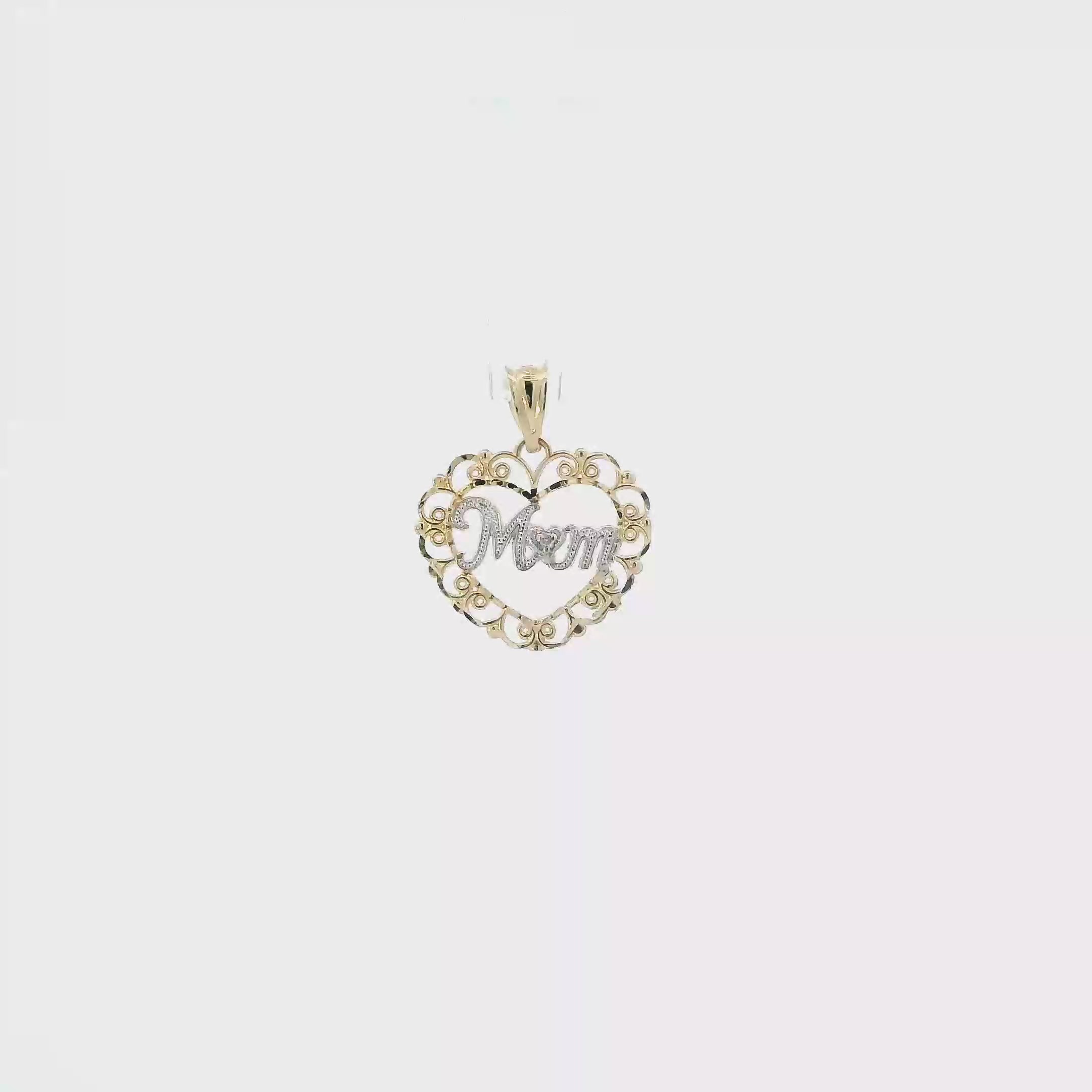 14K Yellow & White Gold 