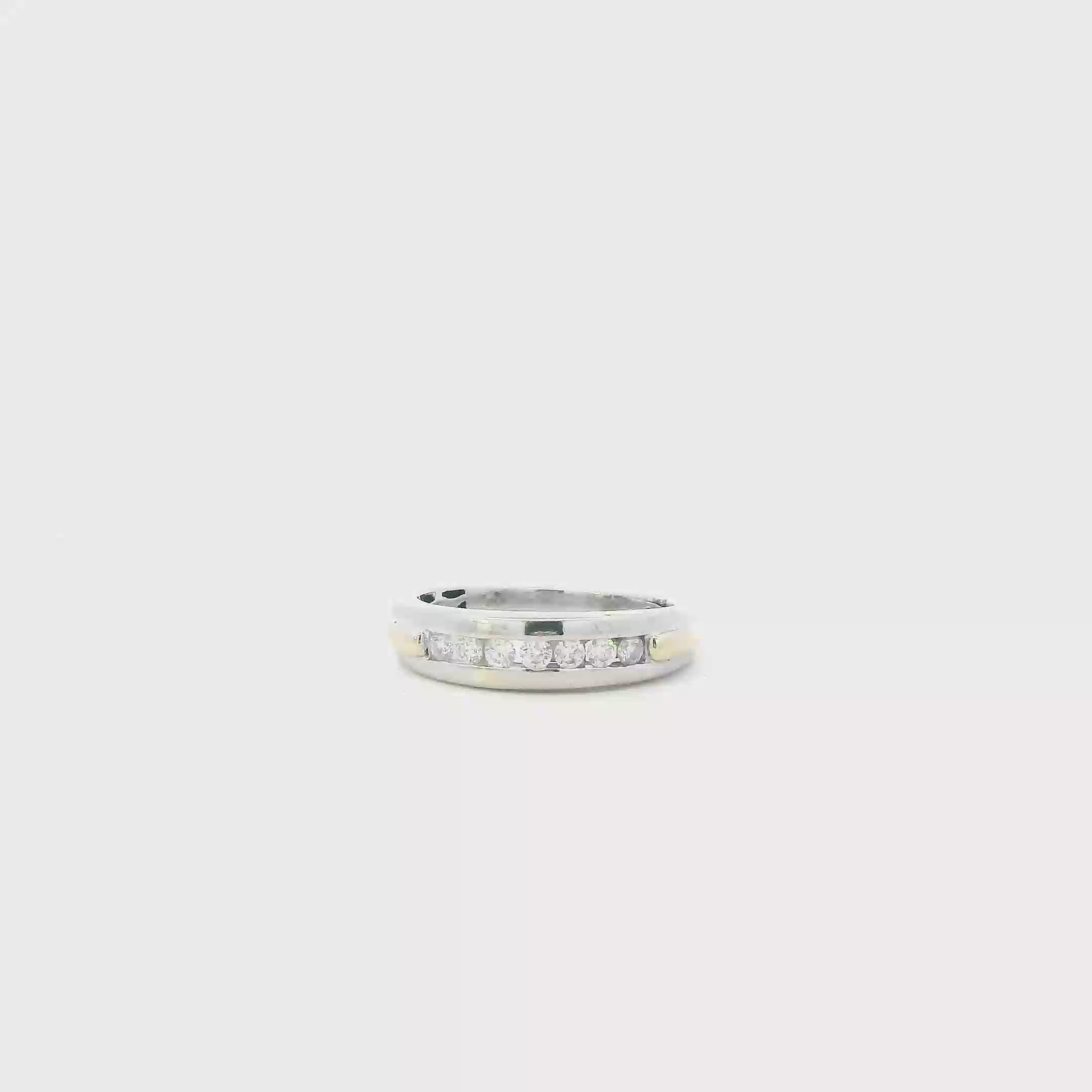 14K White Gold Diamonds Womens Ring - 0.21ct