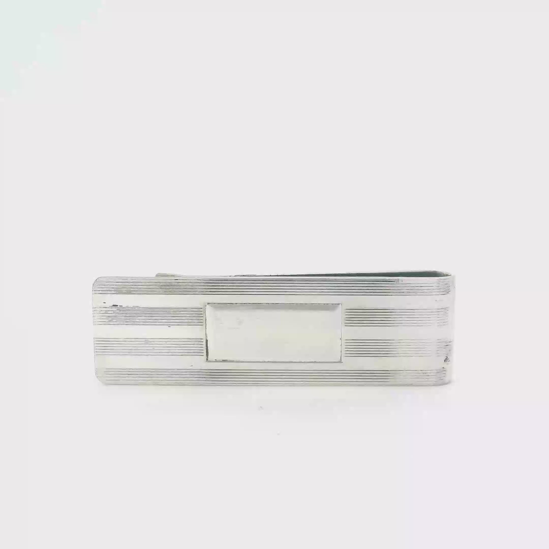 Tiffany & Co Vintage Silver Money Clip W/Pouch