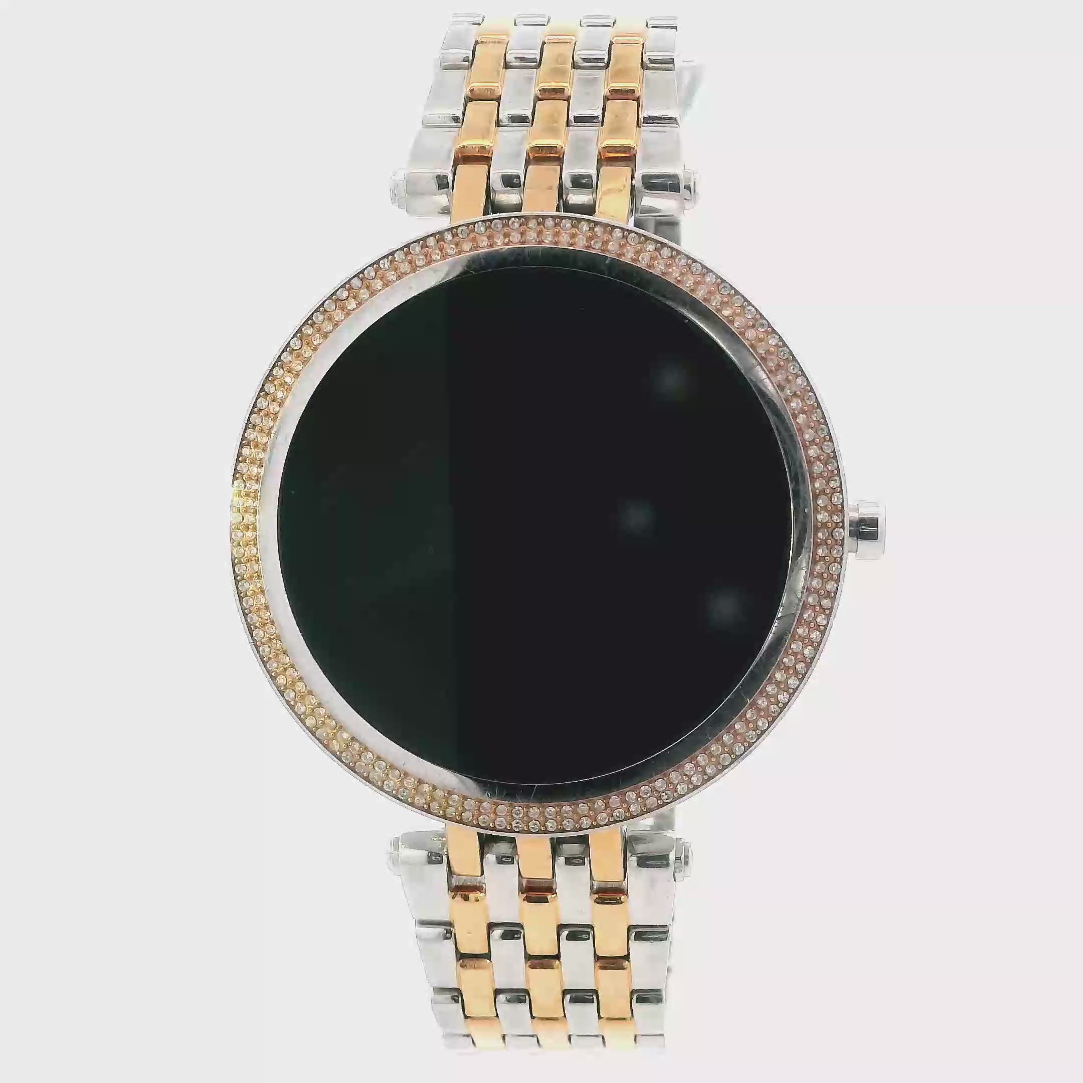 Michael Kors Gen 5E Darci Pav Stainless Steel Gold Tone Smart Watch