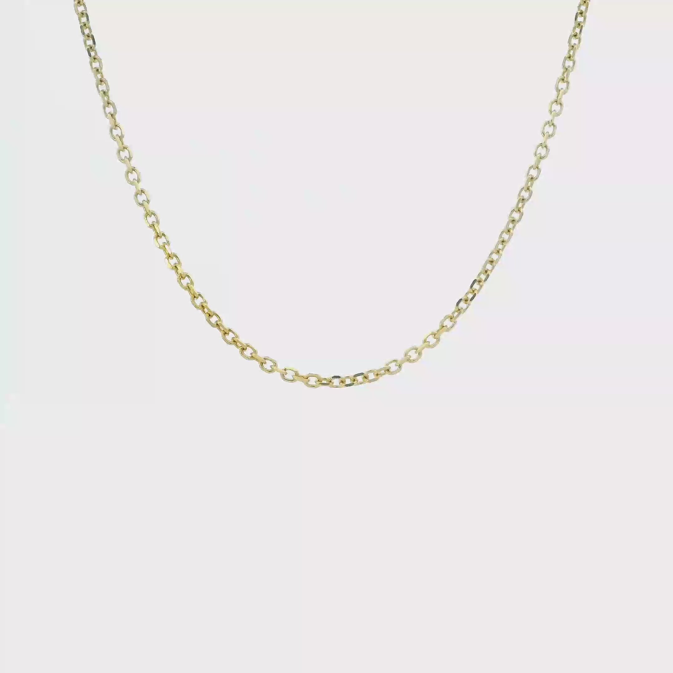 14K Yellow Gold 18