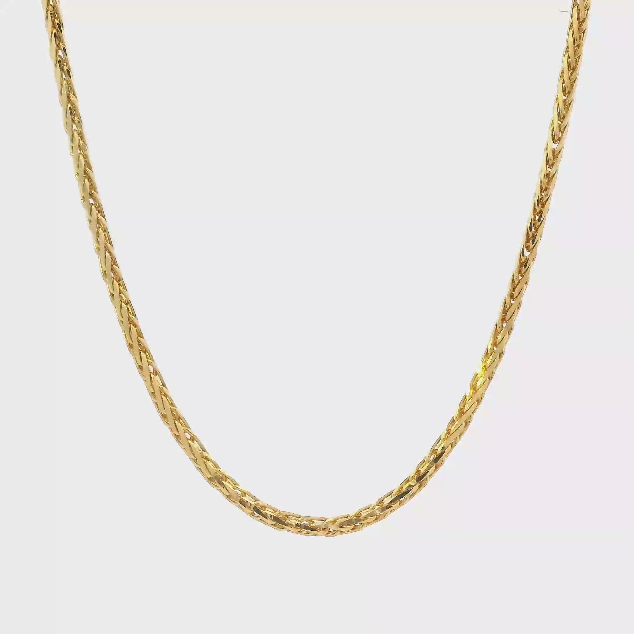 22K Yellow Gold 18