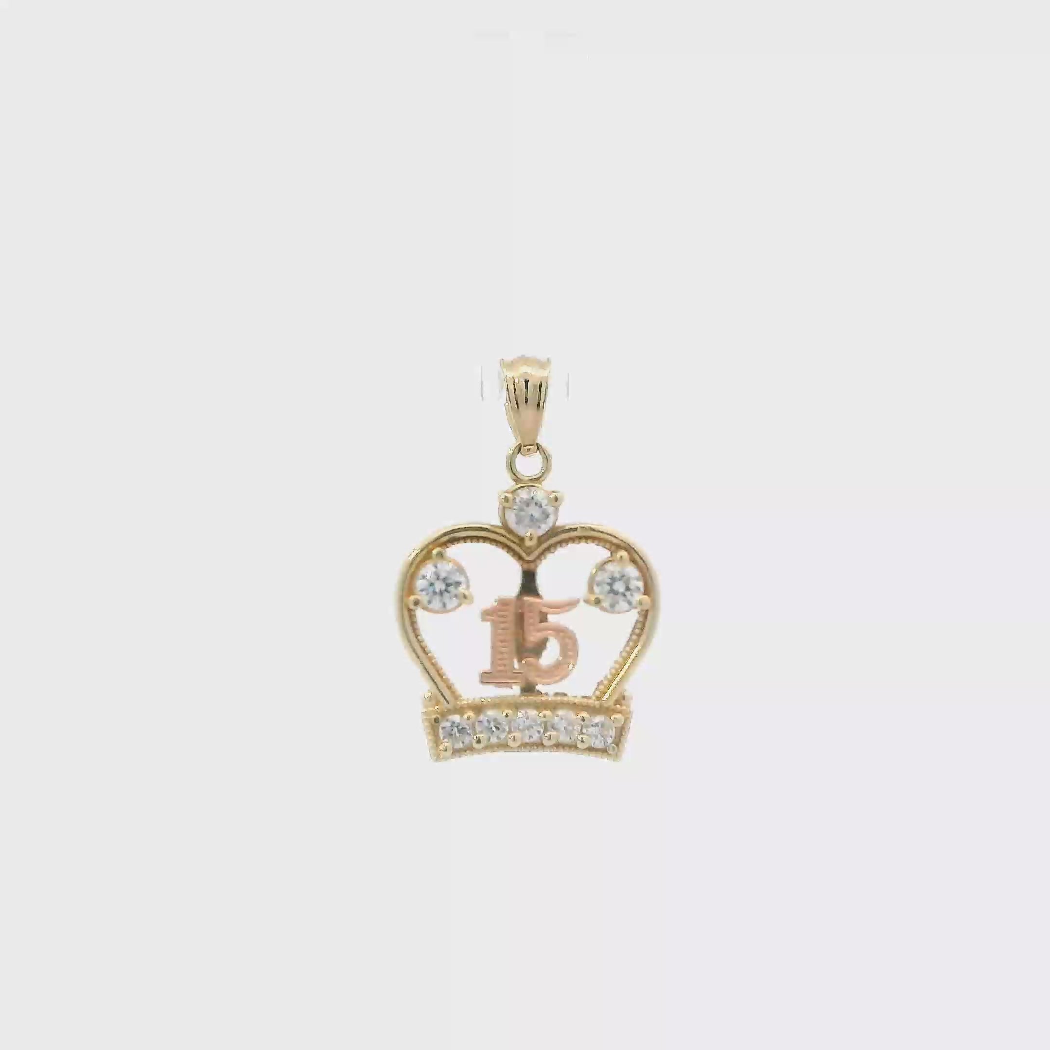 14K Yellow & Rose Gold 