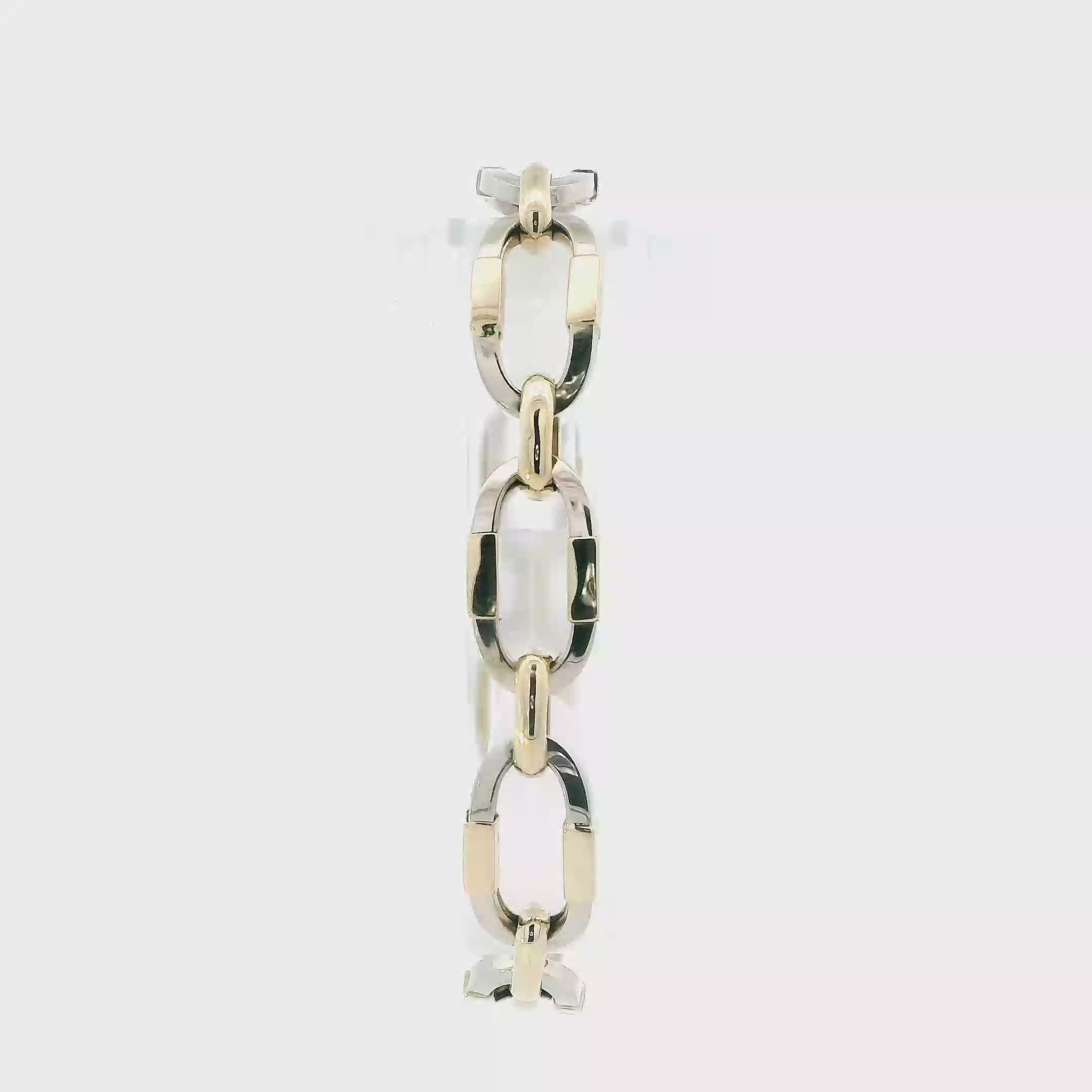 14K White & Yellow 7.25