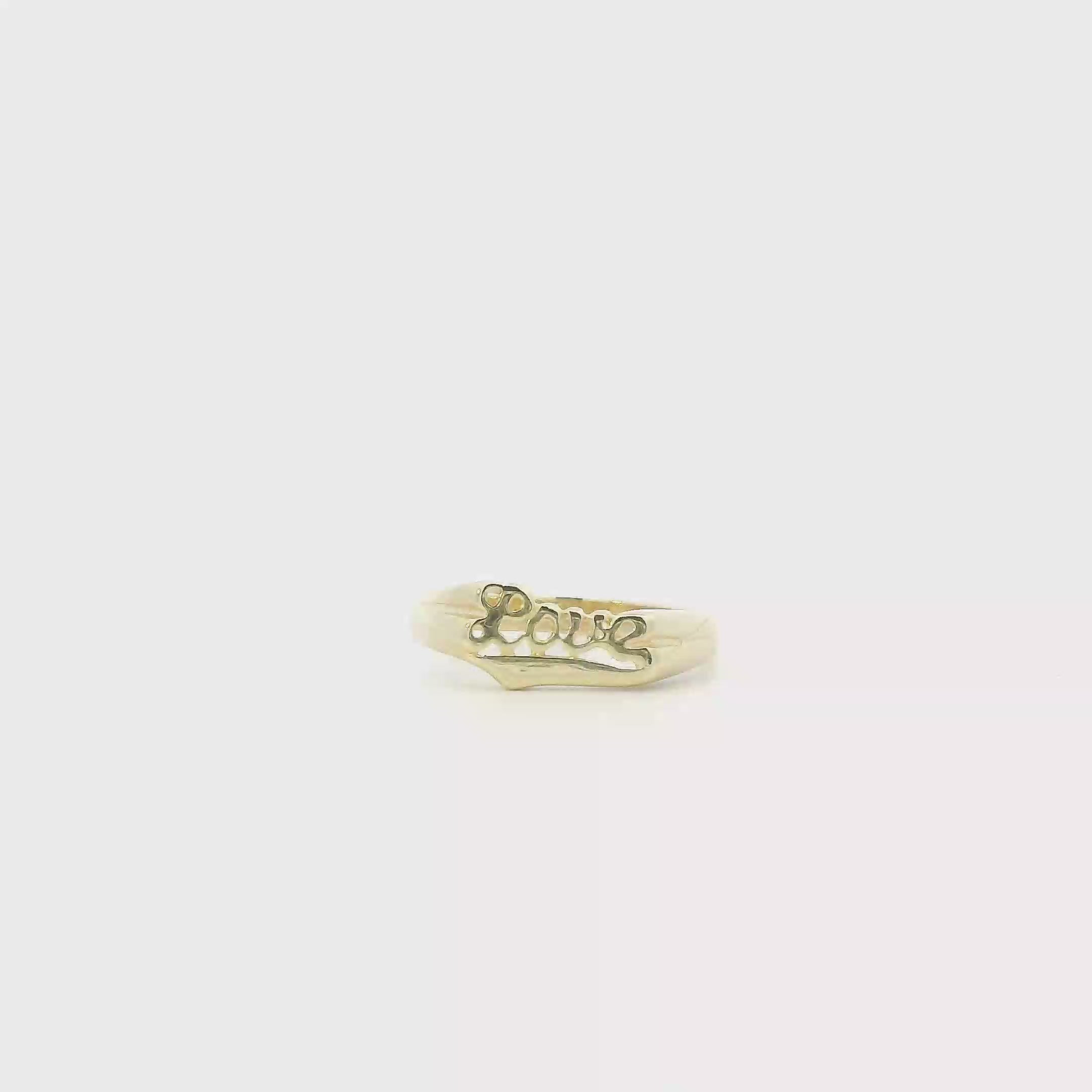 14K Yellow Gold 