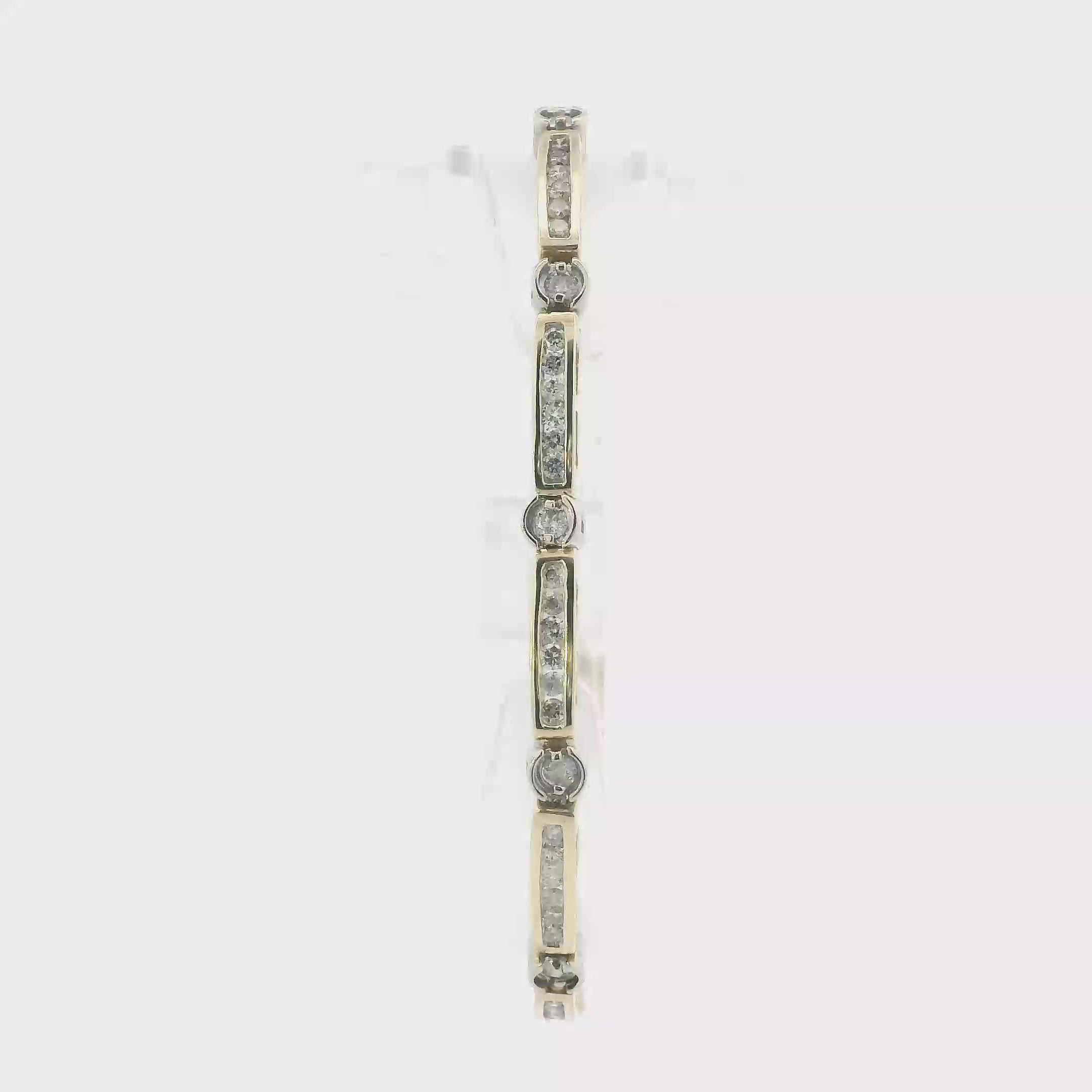 14K Yellow & White Gold 7