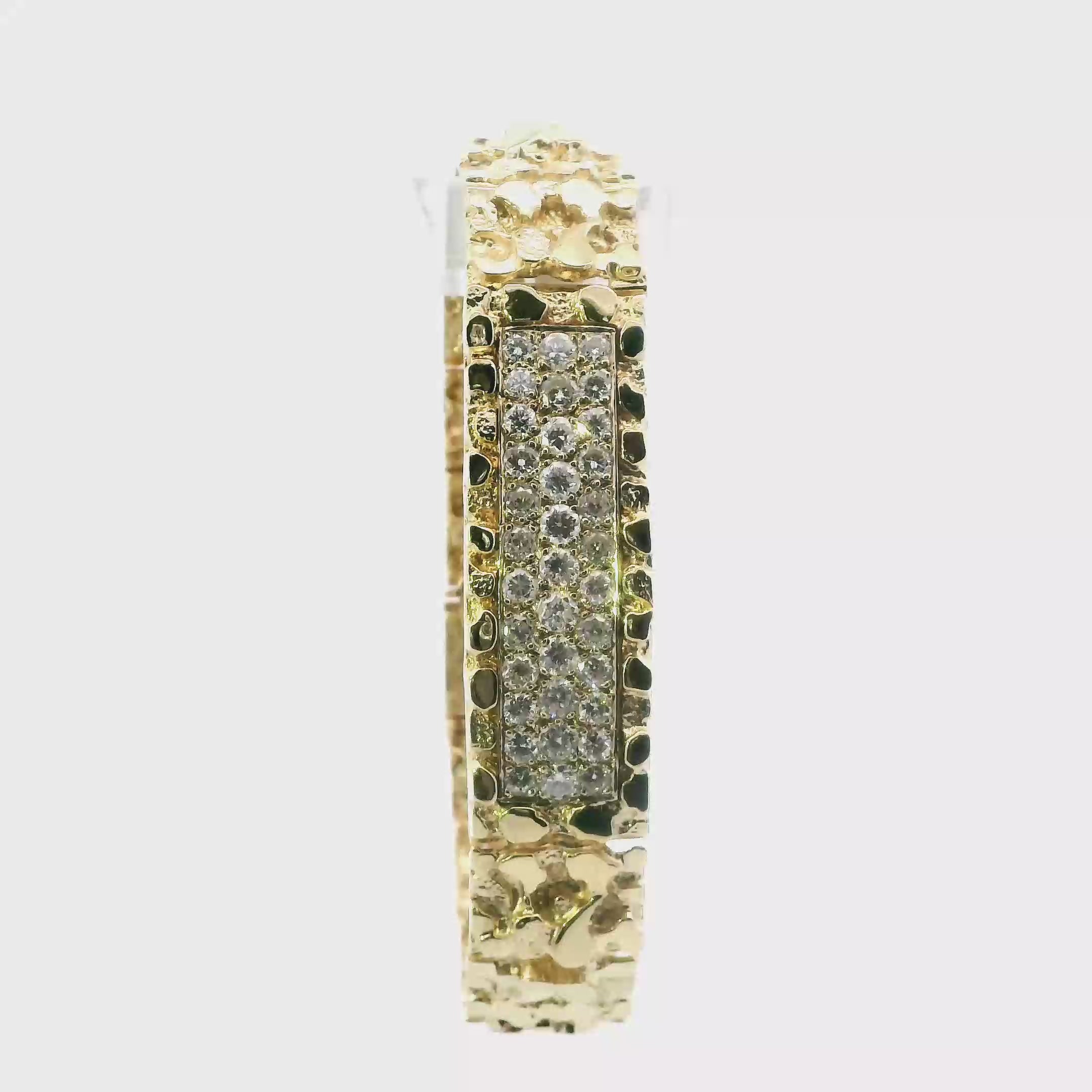 14K Yellow Gold 8