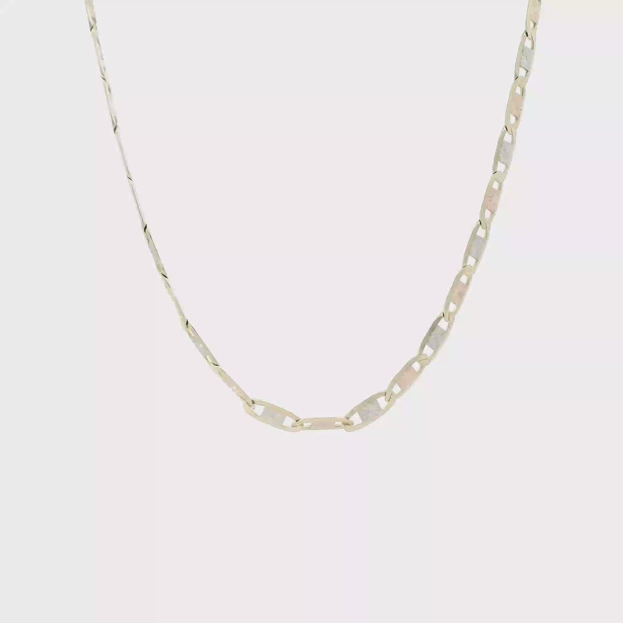 14K Tri Color Gold 22