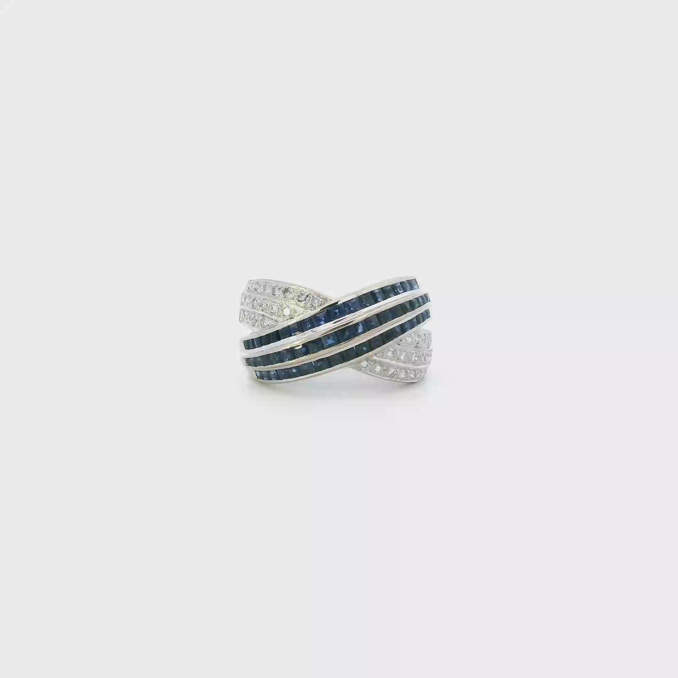 18K White Gold 