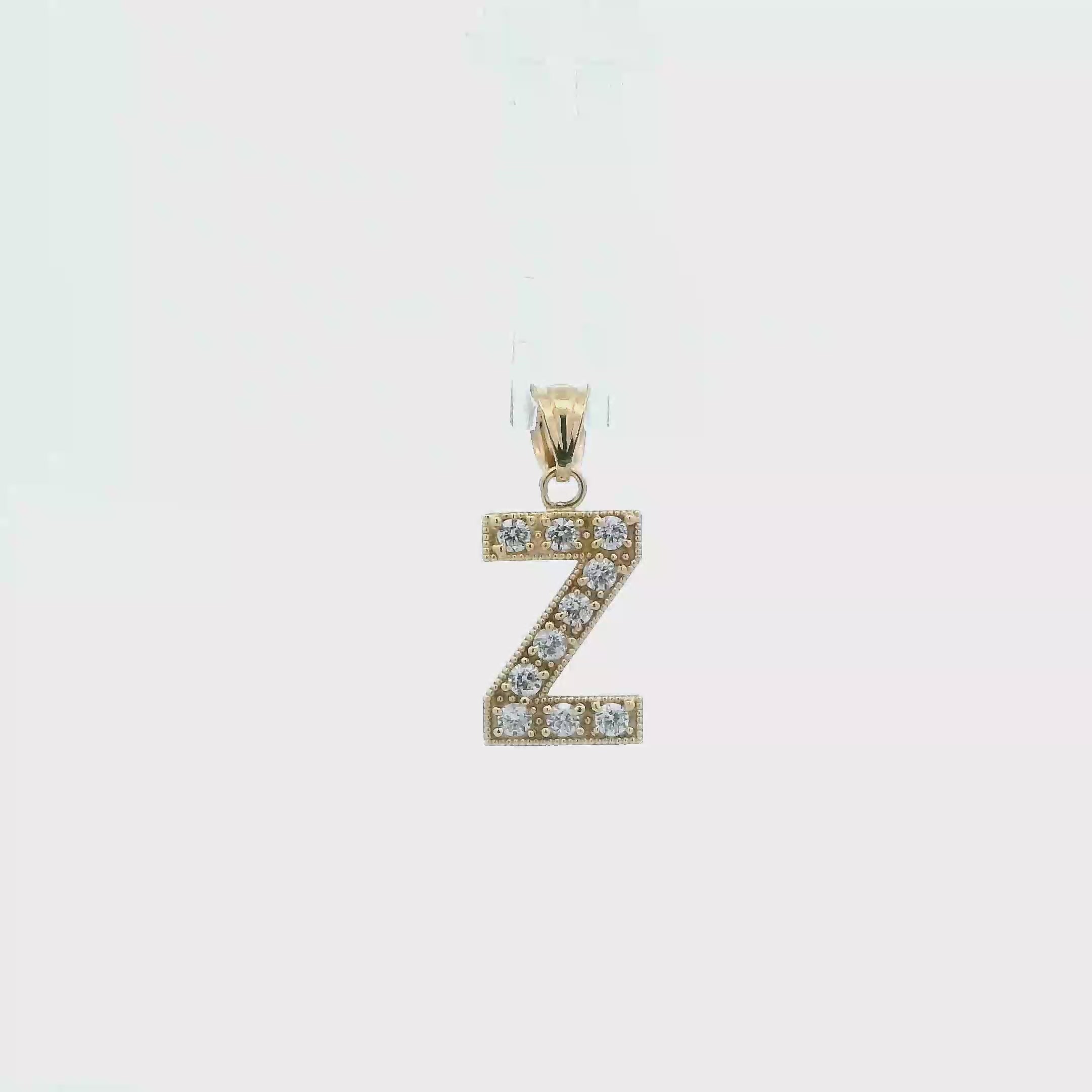 10K Yellow Gold Letter 