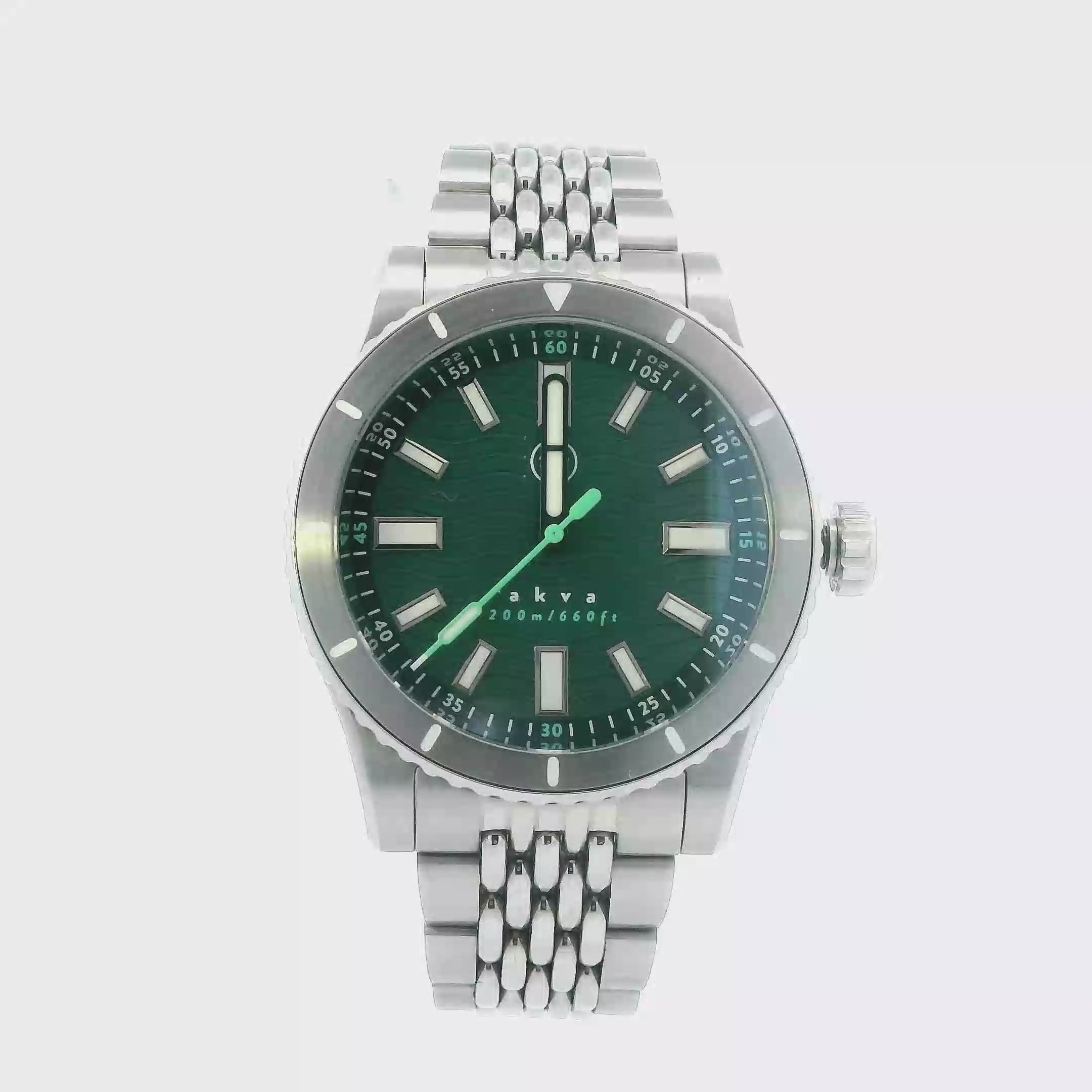 Henry Archer Underwater Green Wristwatch - AKV-800