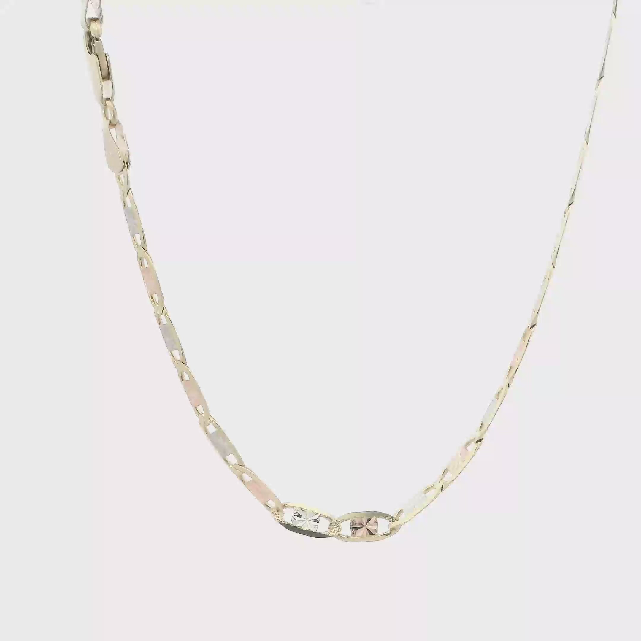 14K Tri Color Gold 23.5