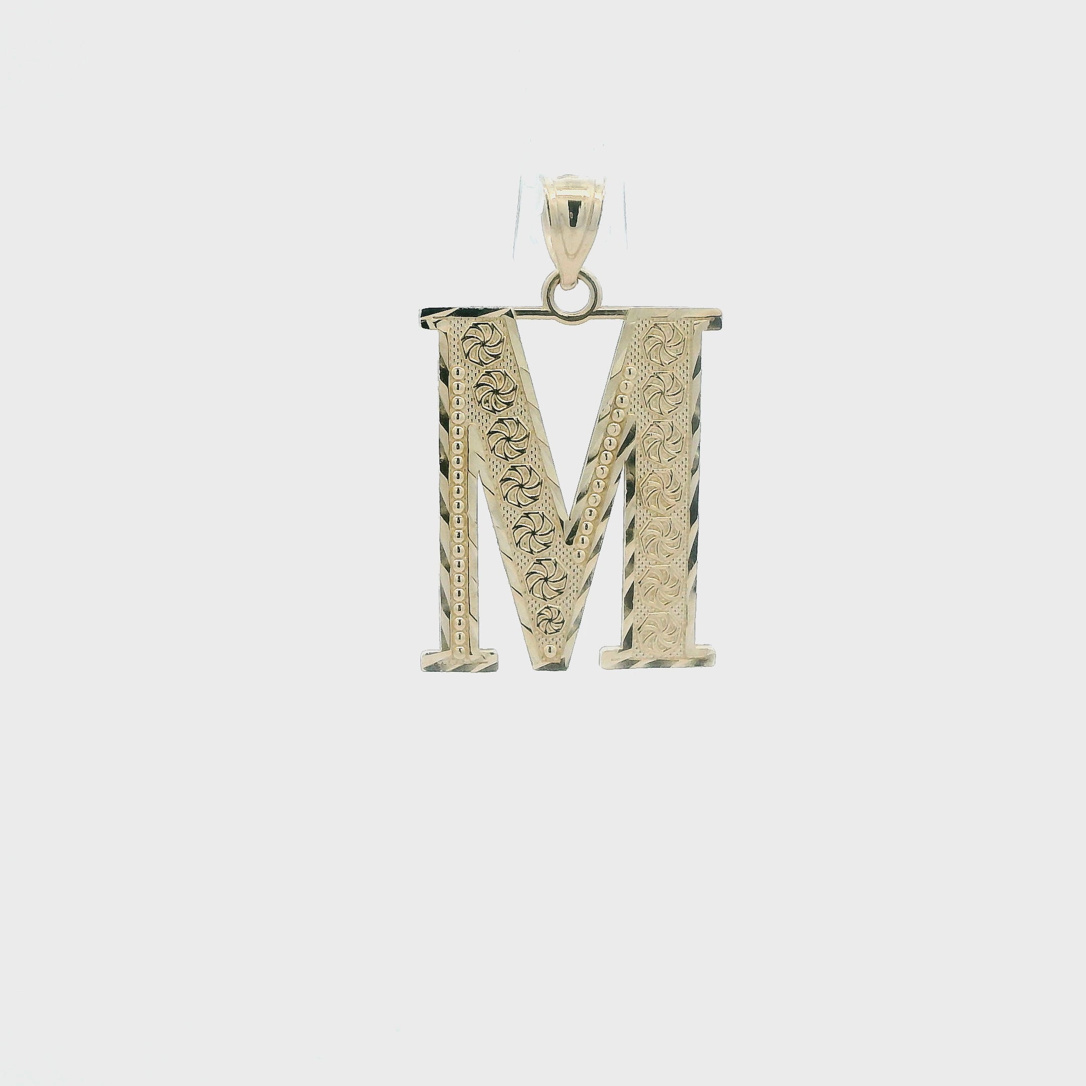 10K Yellow Gold letter 