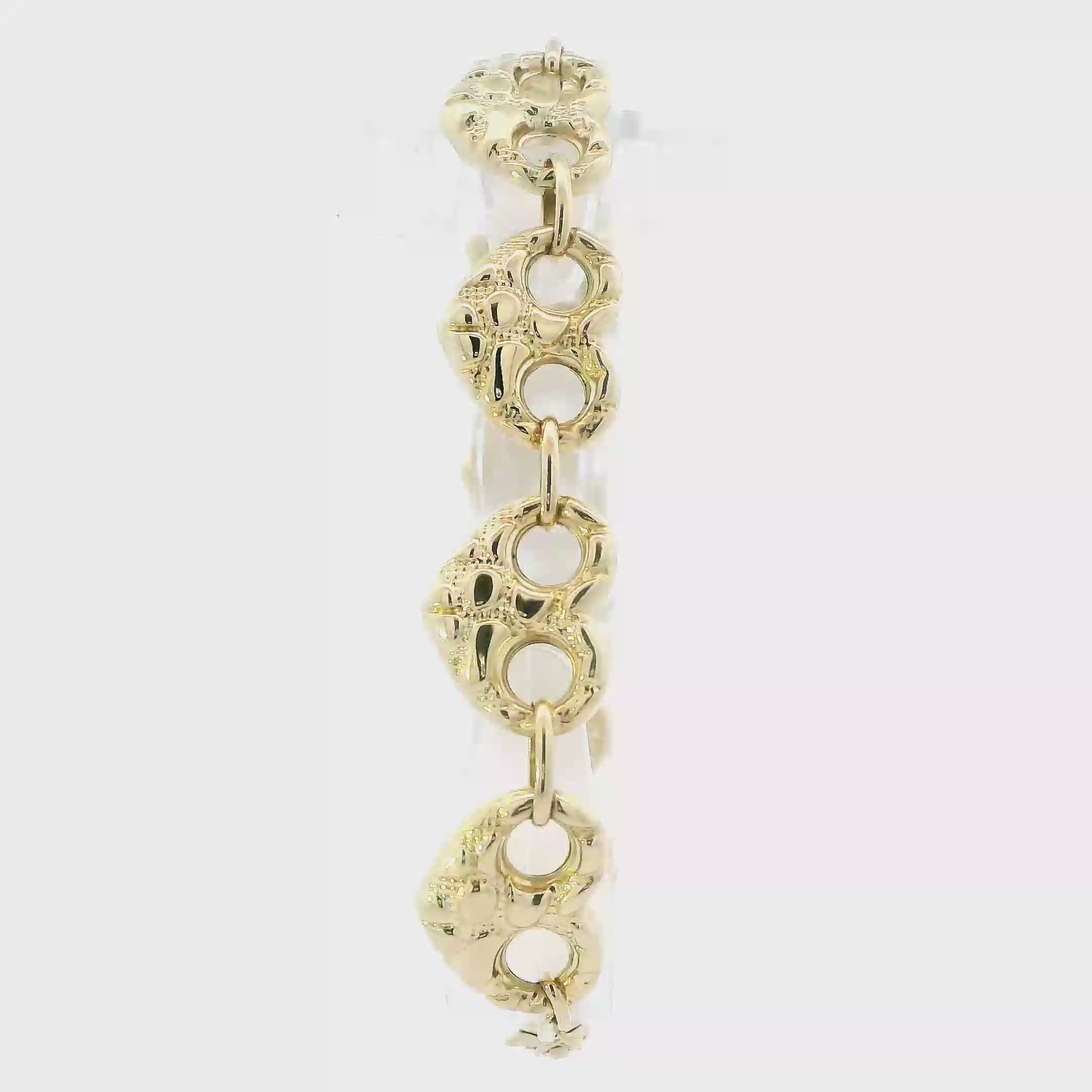 14K Yellow Gold 8