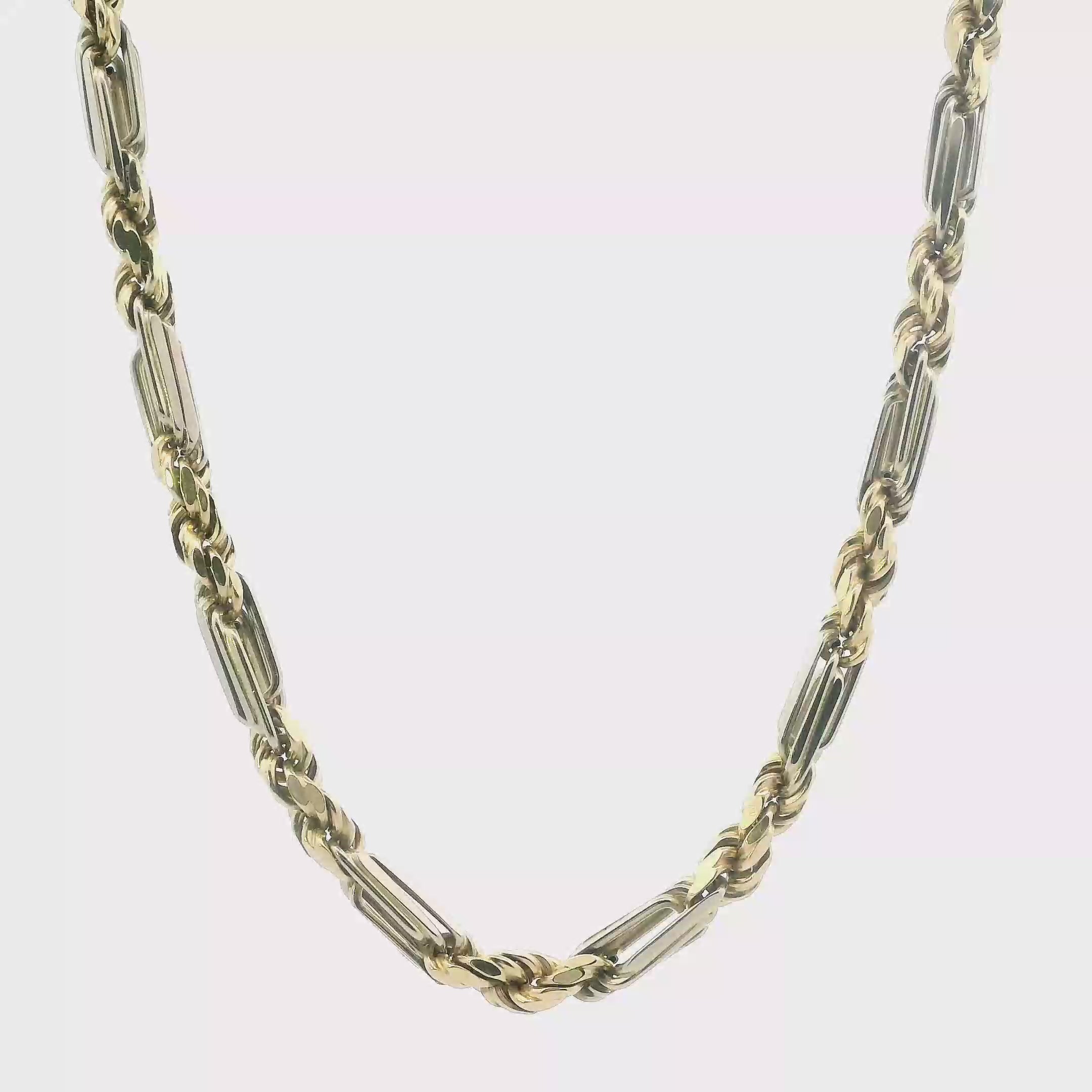 14K Yellow & White Gold 25