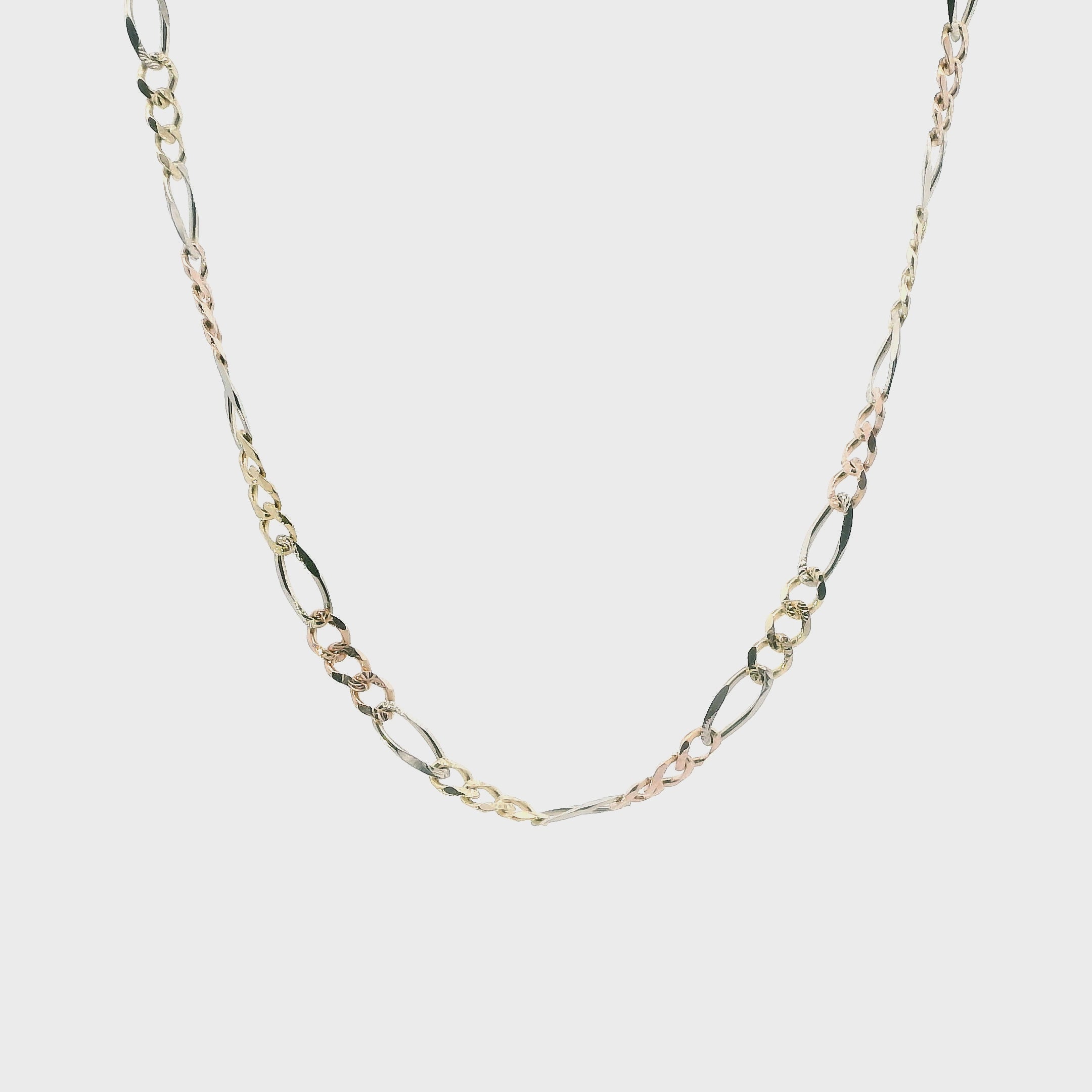 14K Tri Color 22
