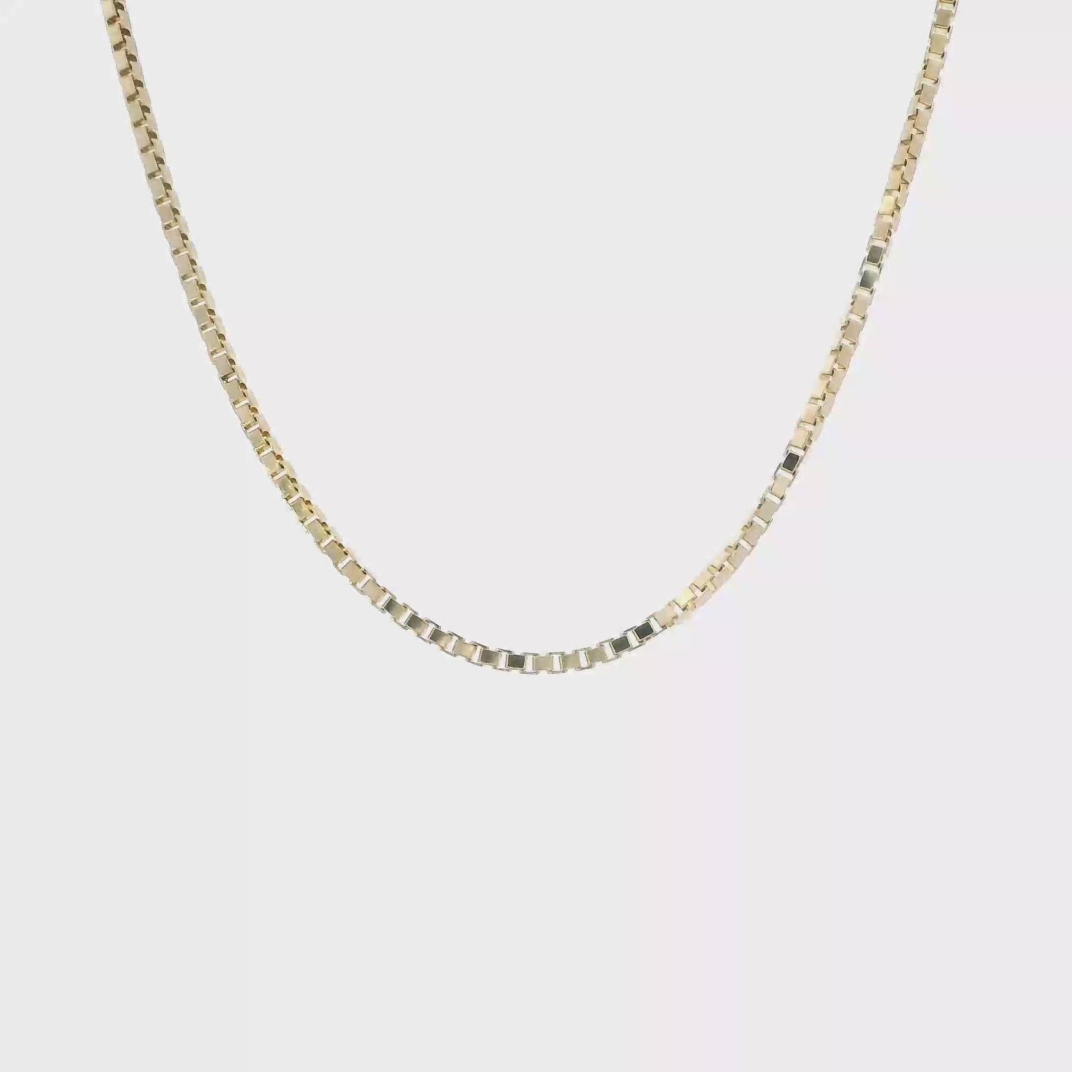 14K Yellow Gold 20