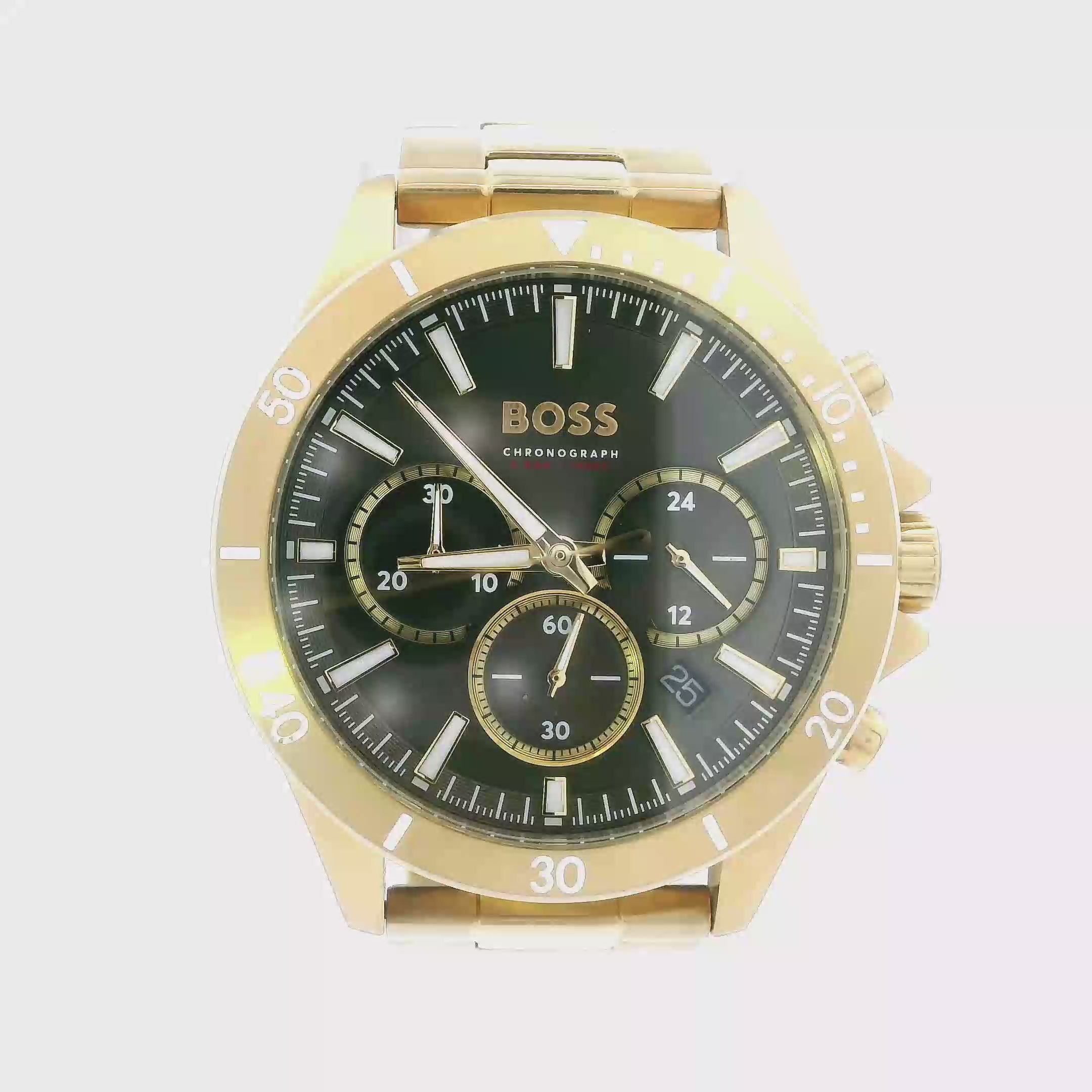 Boss Gold Tone Mens Wristwatch - 1514059
