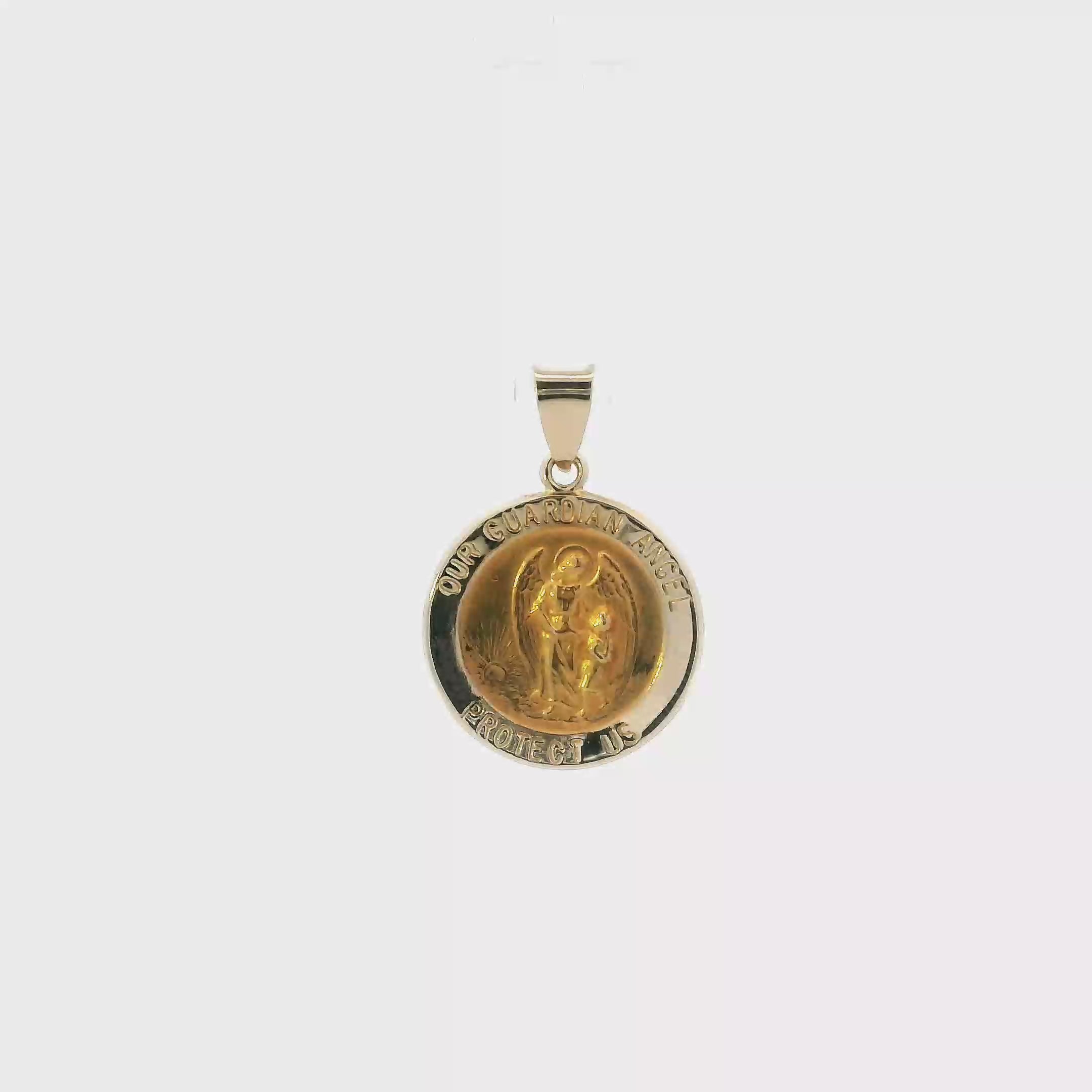 14K Yellow Gold Round 