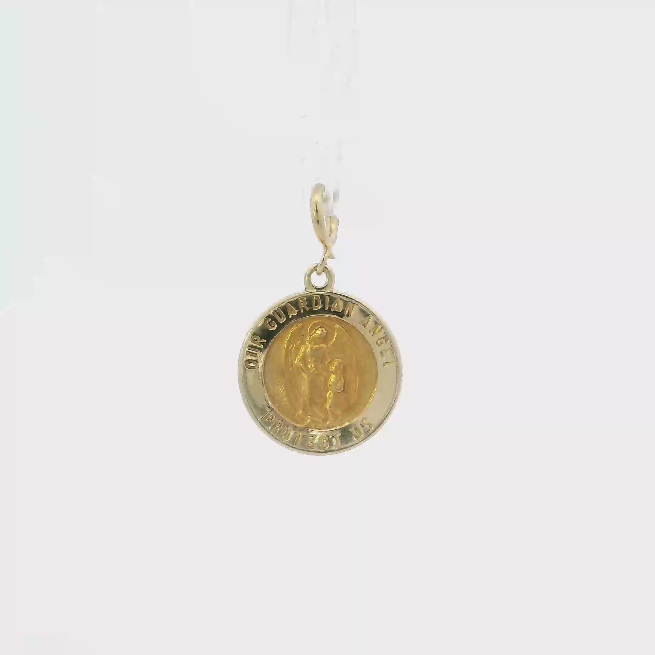 14K Yellow Gold Round 