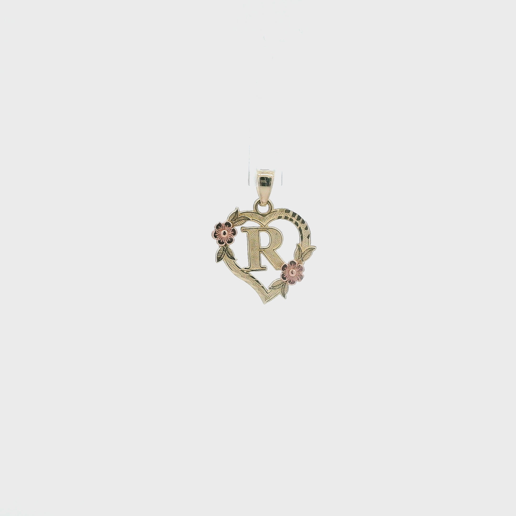 10K Yellow Gold Letter 