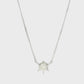 Platinum 16" Link Chain & Diamond Pendant - 0.44ct