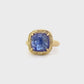 14K Yellow Gold Periwinkle Tanzanite Ring