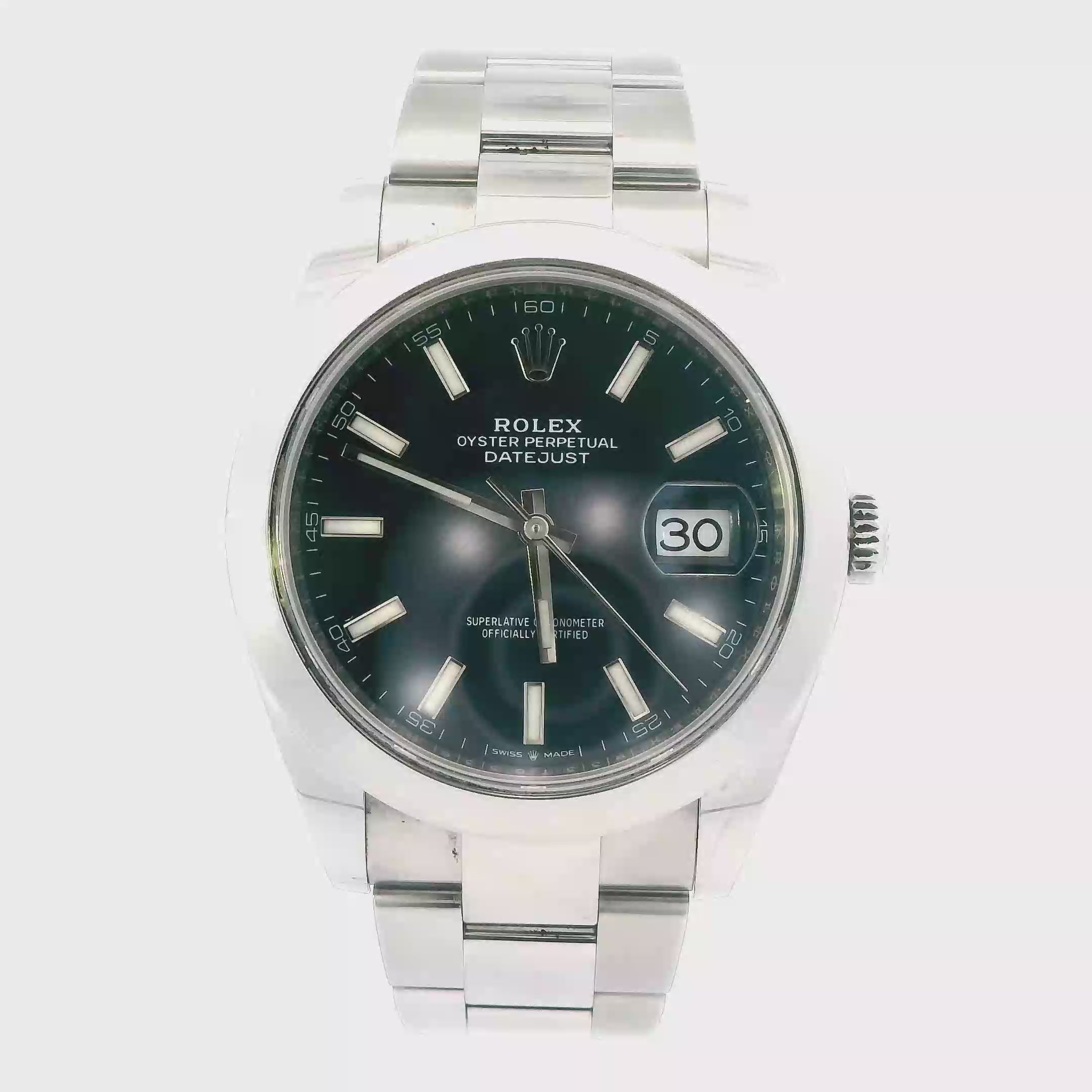 Rolex Oyster Perpetual Datejust Steel Mens Wristwatch - 126300