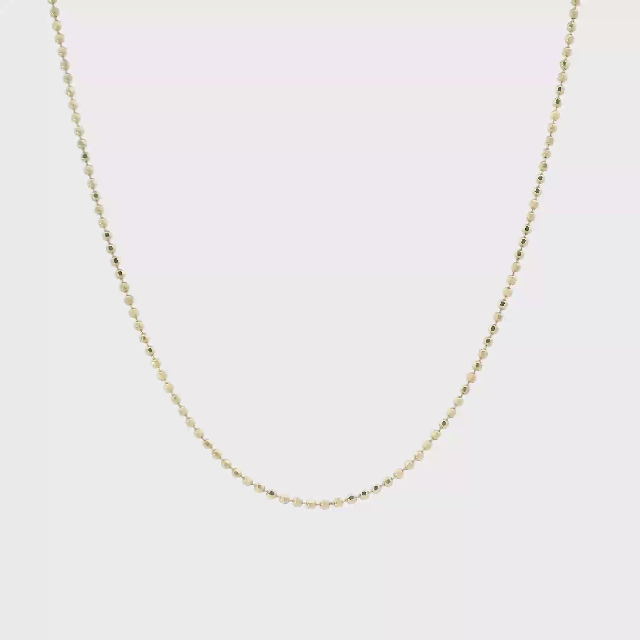 14K Yellow Gold 16