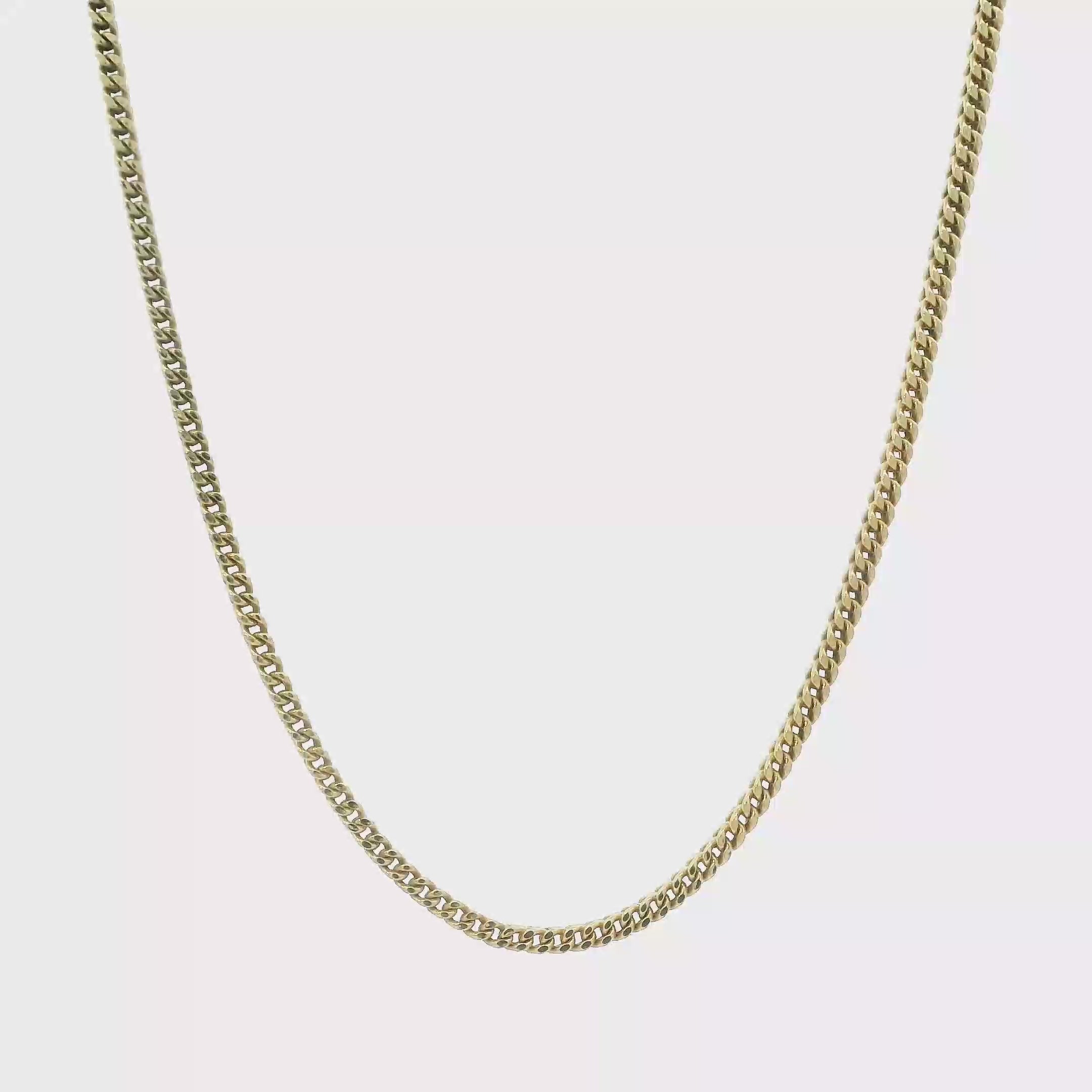 10K Yellow Gold 17.5