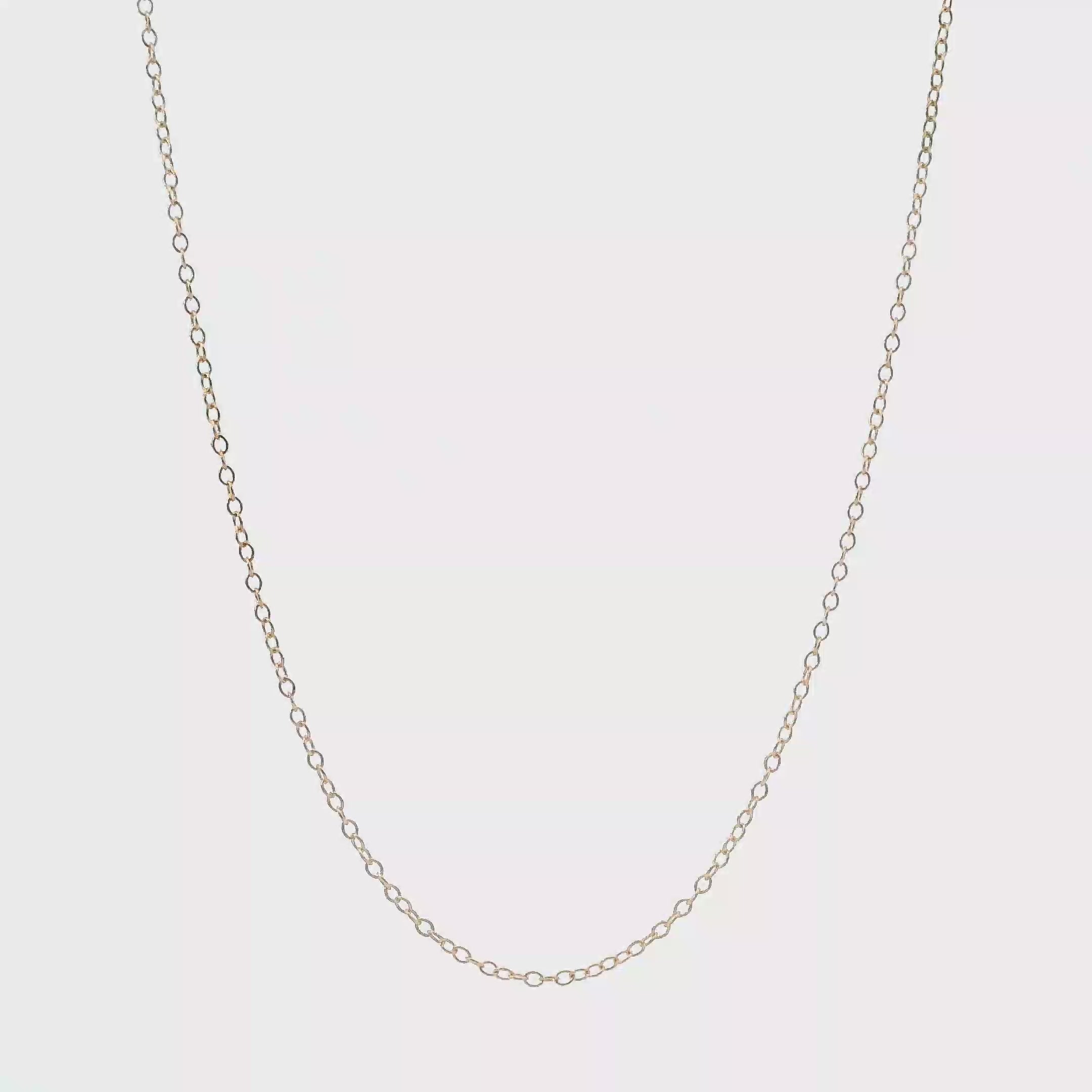 14K Rose Gold 18