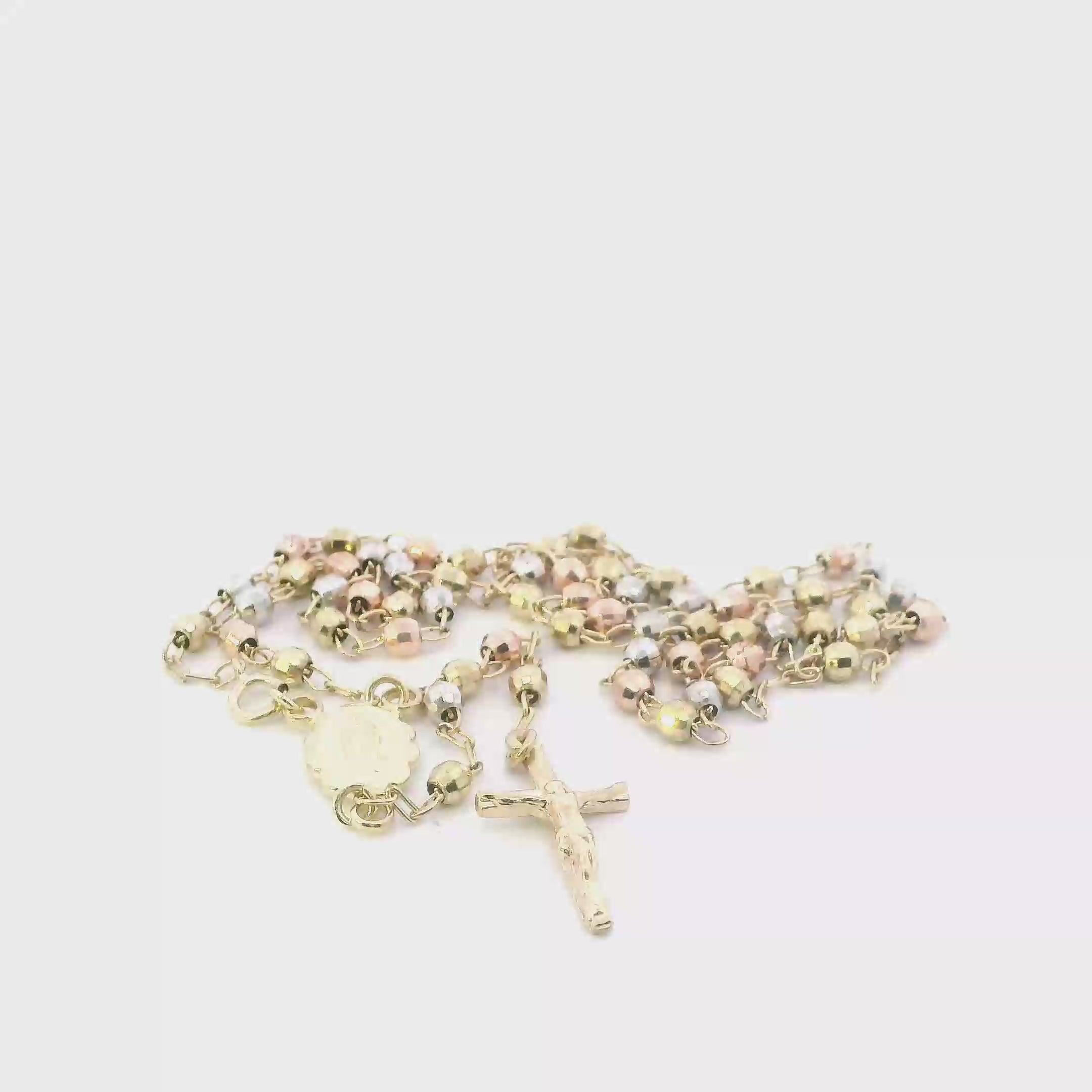 10K Tri Color Gold 17