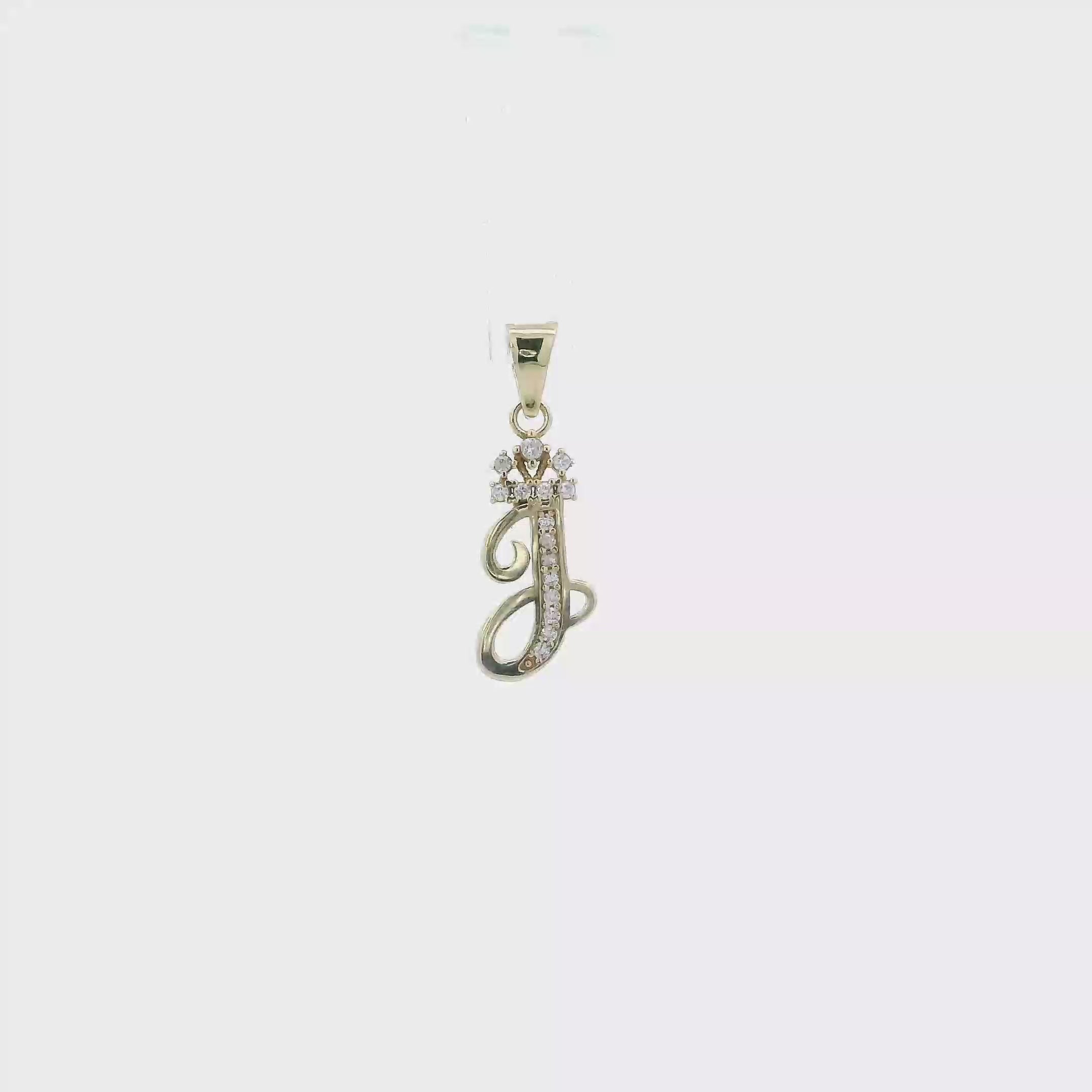 10K Yellow Gold Letter 