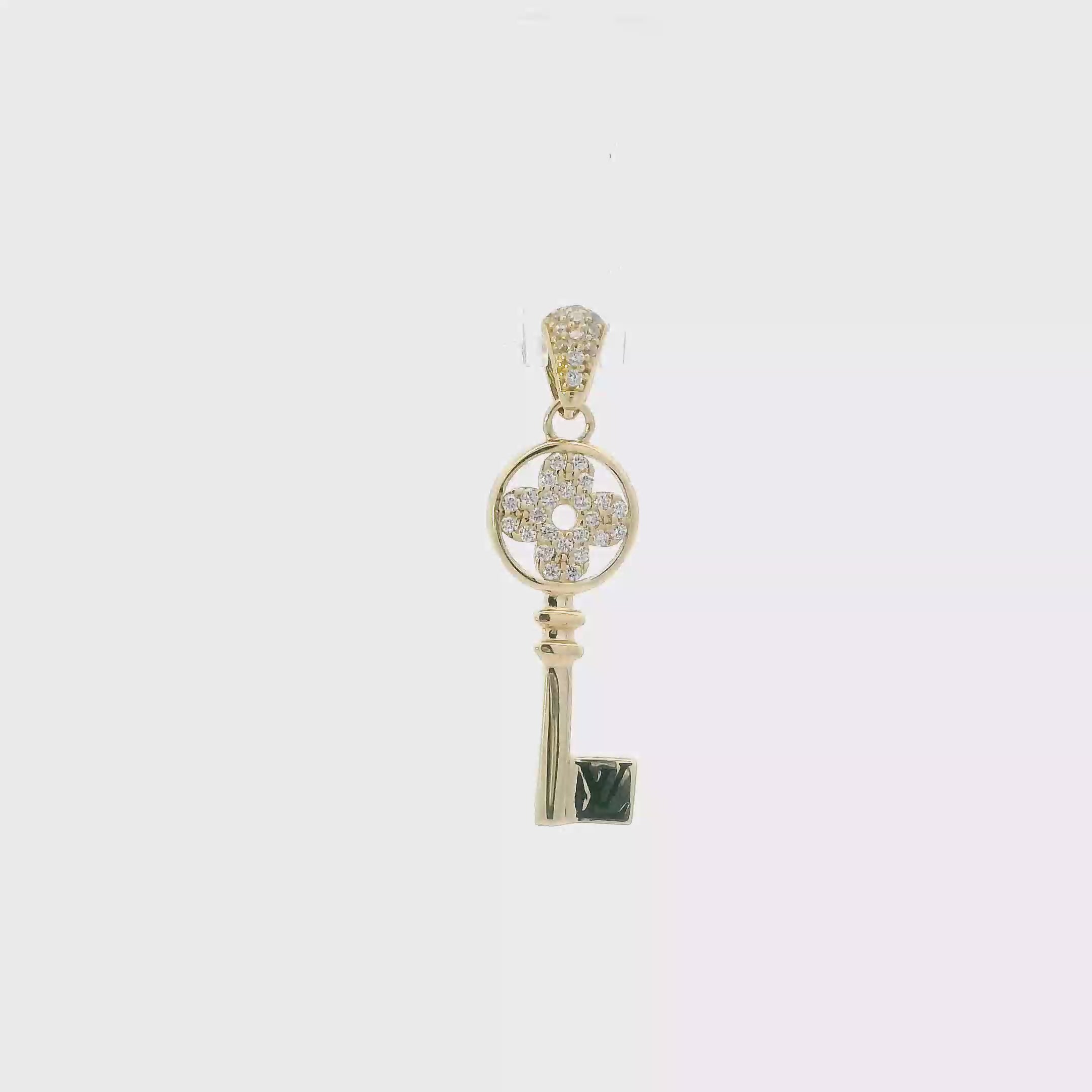 14K Yellow Gold 