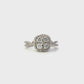 14K White Gold Diamond Ring - 0.53ct