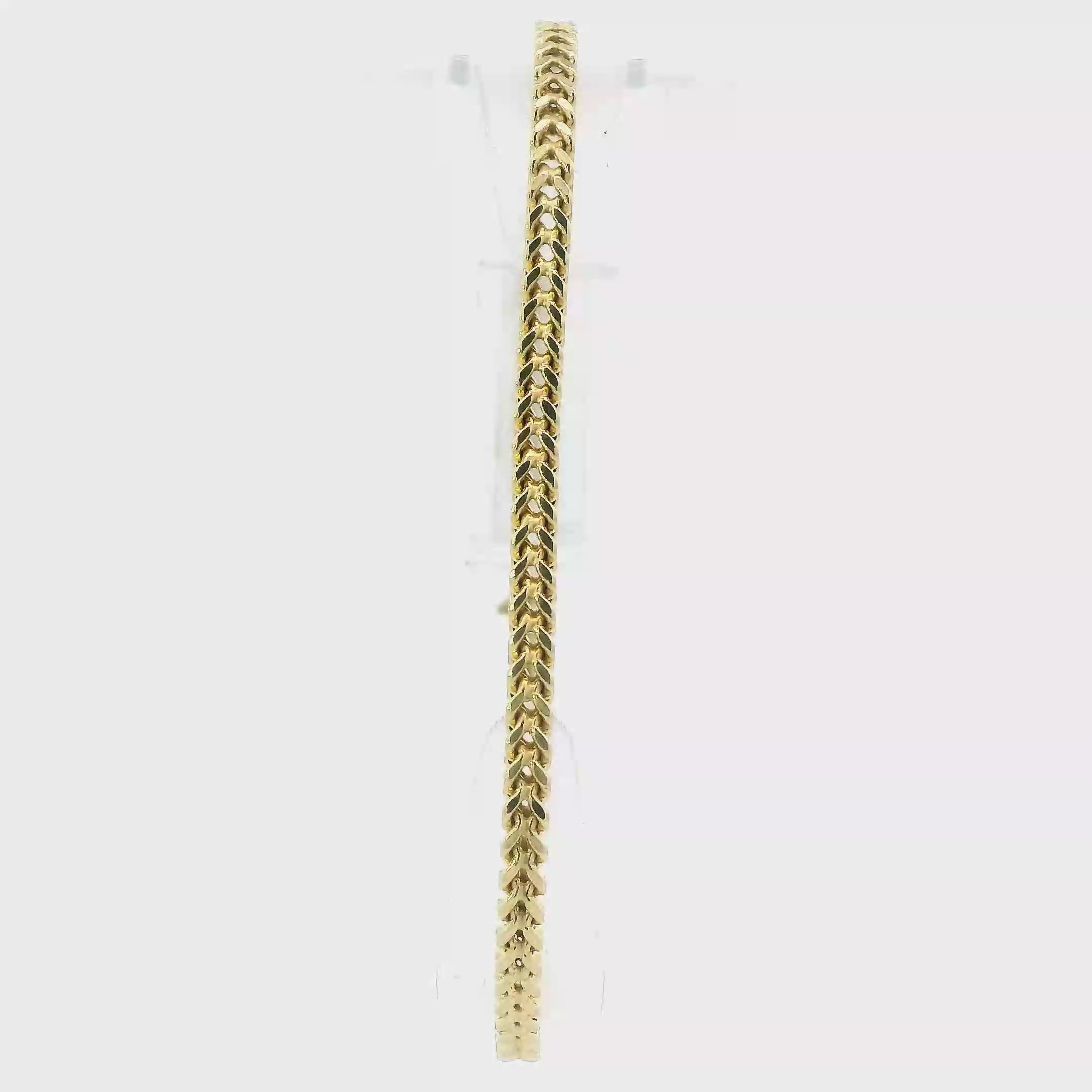 14K Yellow Gold 8