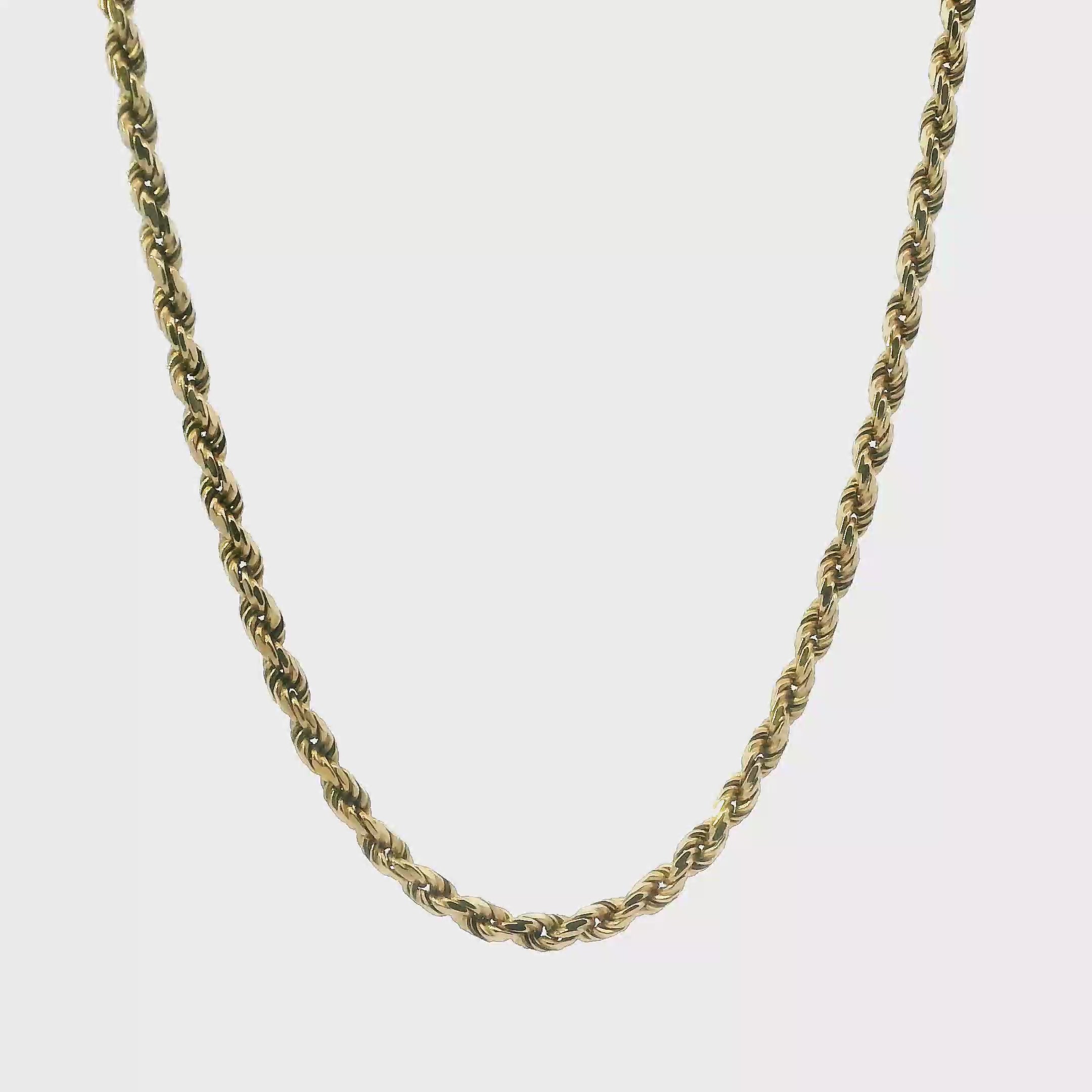 14K Yellow Gold 18
