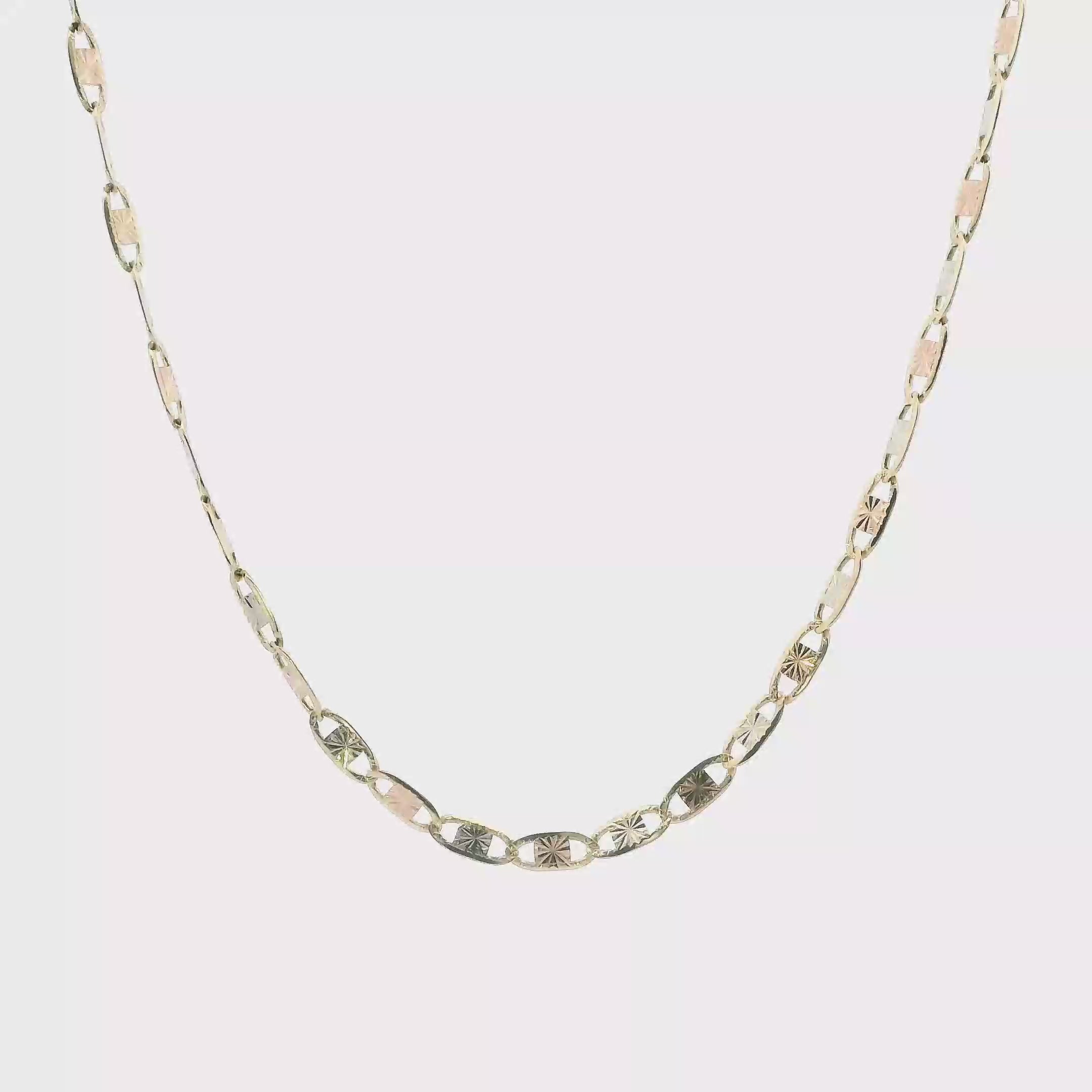 14K Tri Color Gold 23