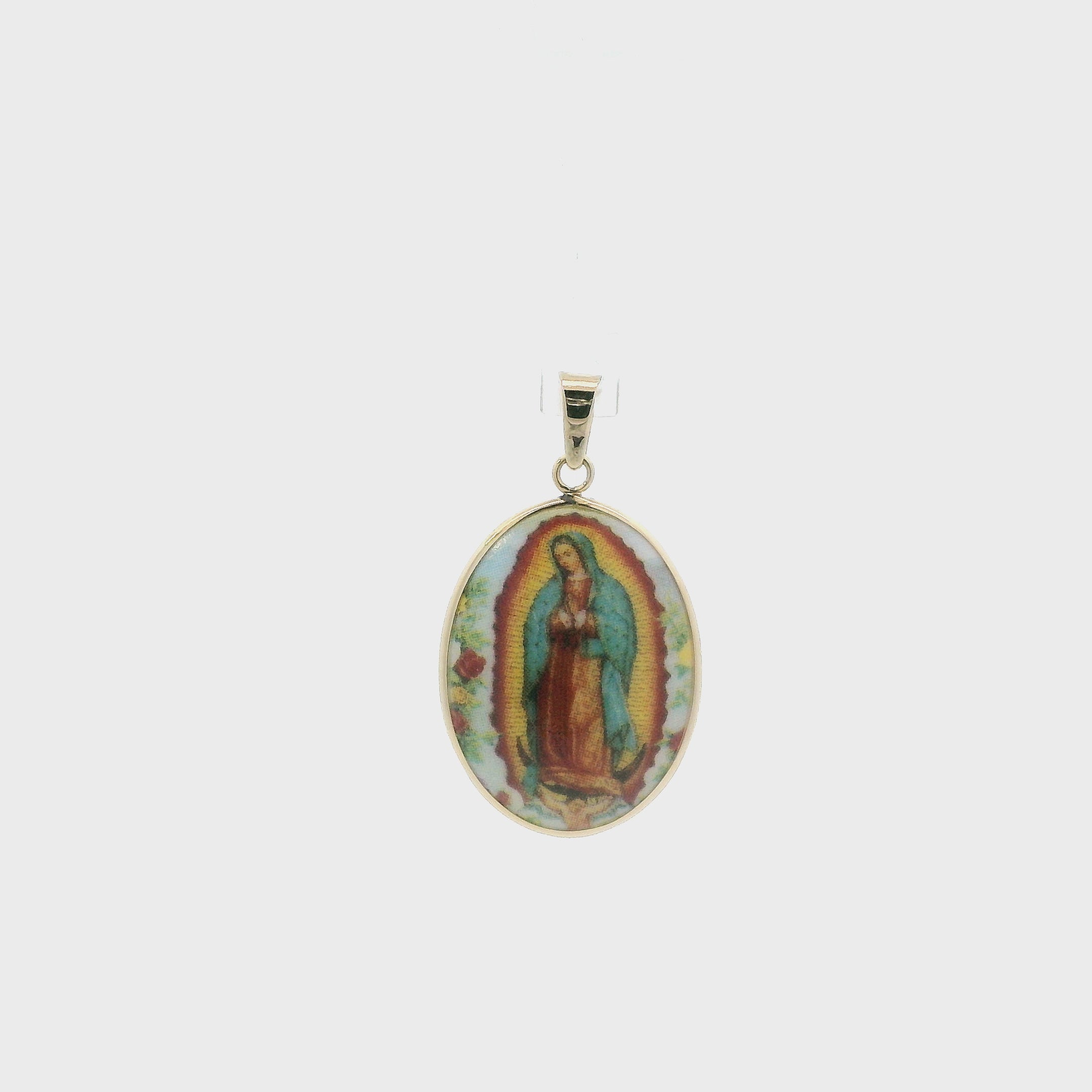 14K Yellow Gold Oval 