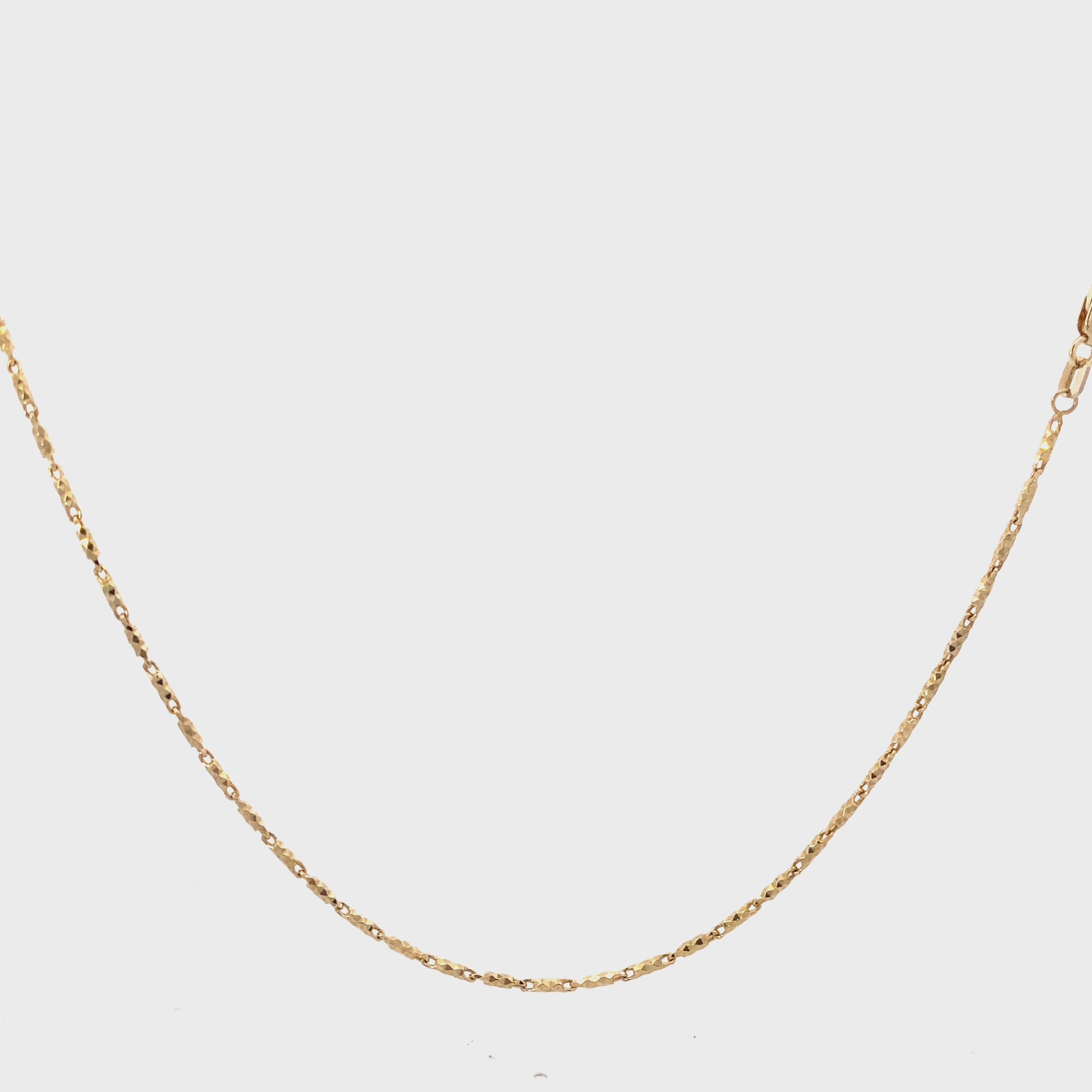14K Yellow Gold 20