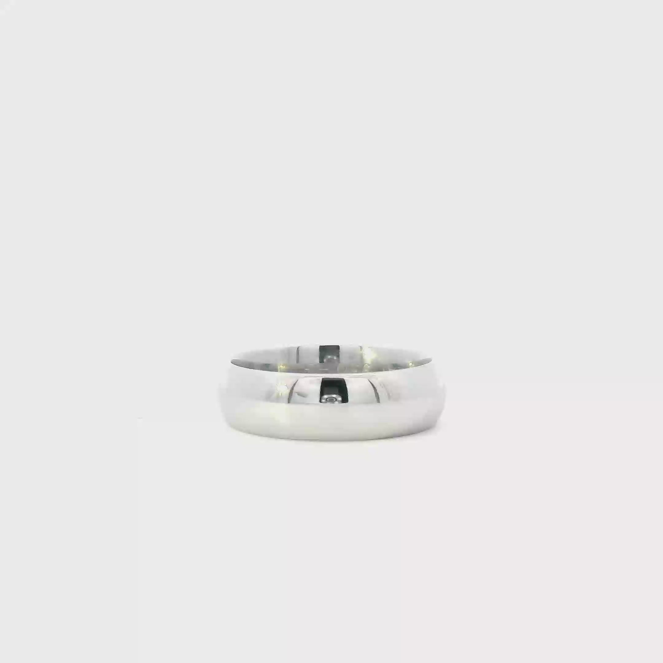 Platinum 6.5MM Comfort Band