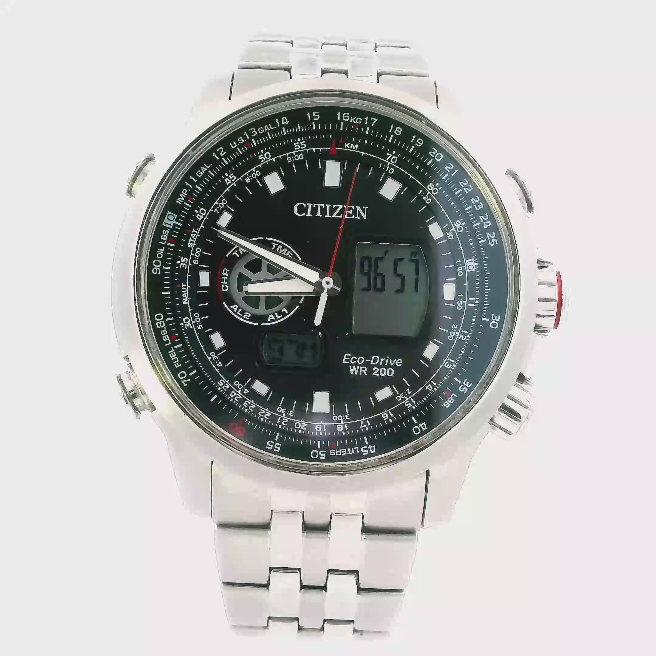 Citizen Promaster Chronograph Mens Wristwatch - U200-R005634