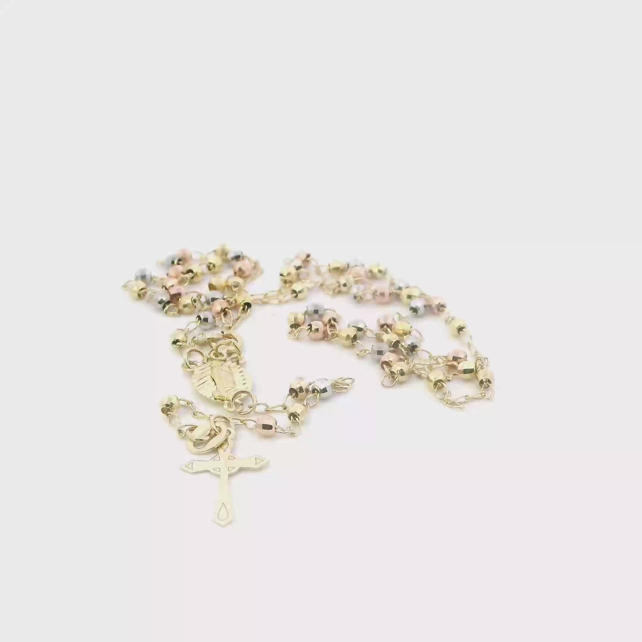 10K Tri Color Gold 17